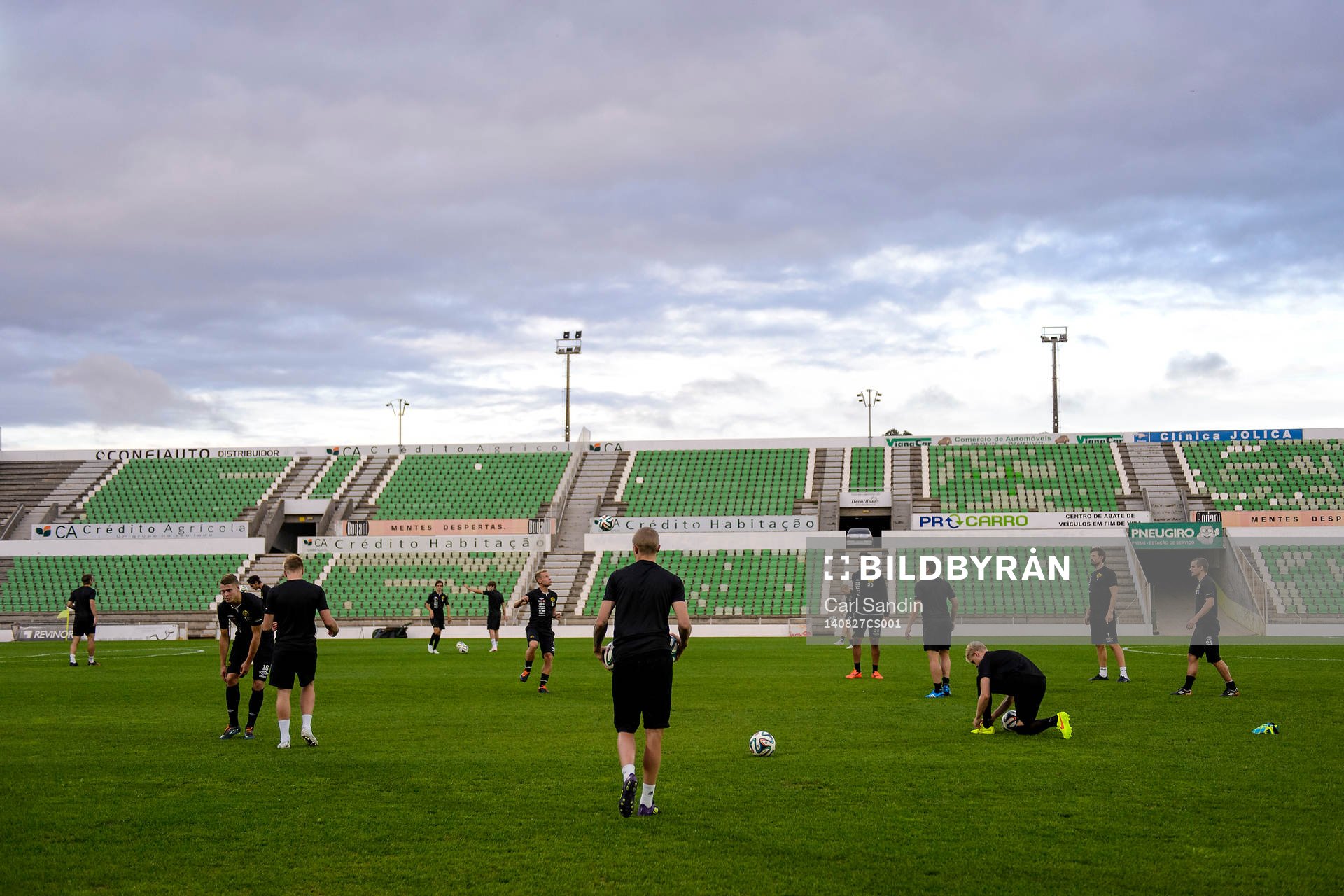 Elfsborg värmer upp på arenan
