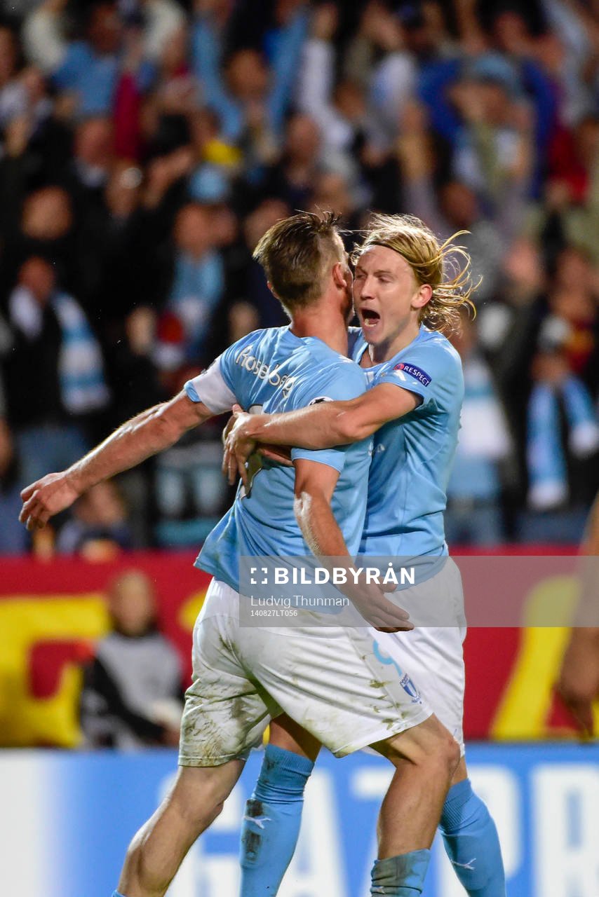 Malmö FFs Markus Rosenberg jublar