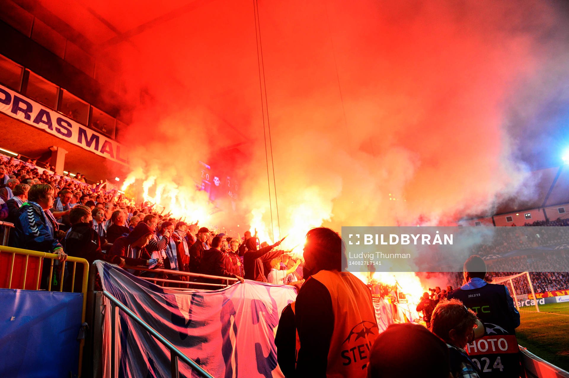 Malmö FFs klack tände bengaler i början av andra halvlek