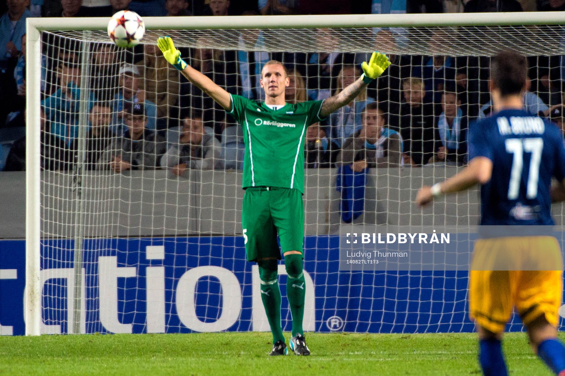 Malmö FFs målvakt Robin Olsen