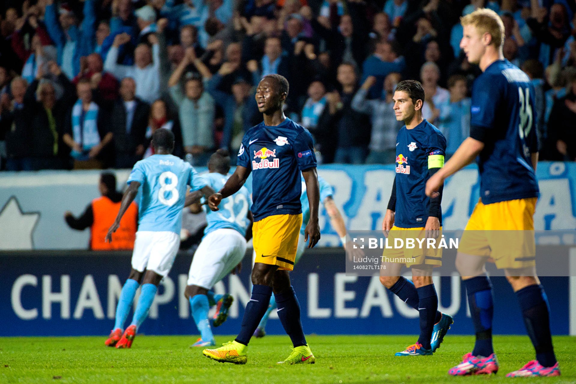 Salzburgs Naby Keita deppar