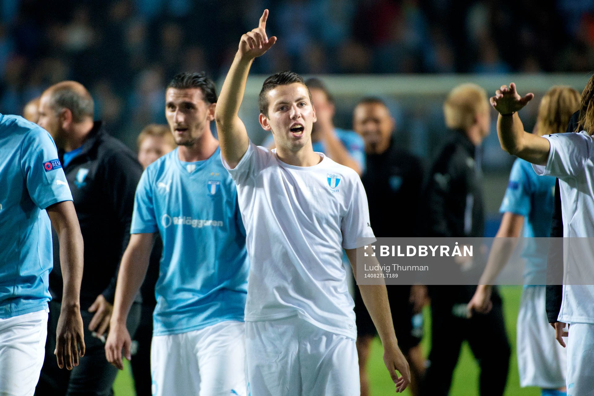 Malmö FFs Erdal Rakip jublar