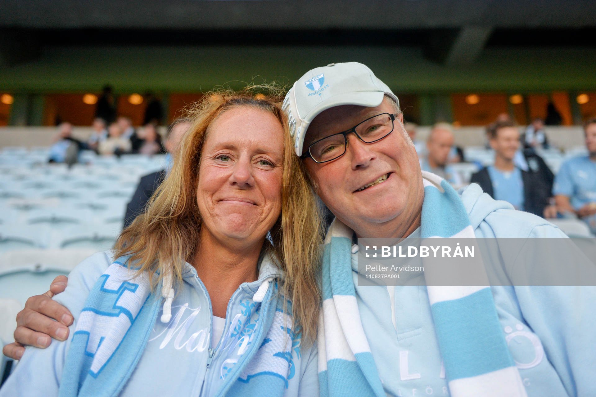 Malmö FFs supportrar på plats