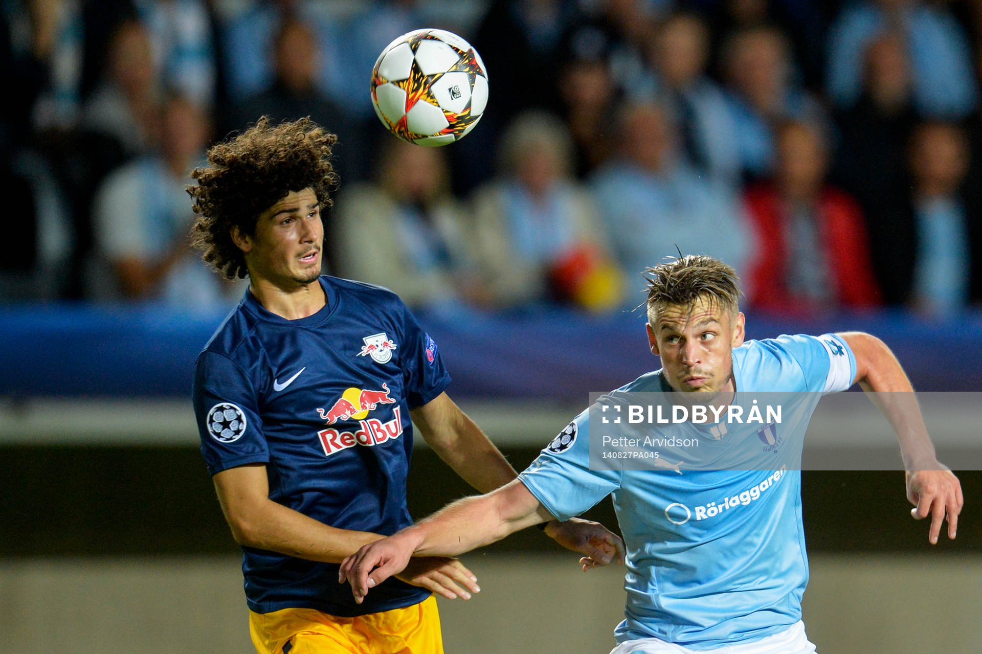 Salzburgs André Ramalho och Malmö FFs Markus Rosenberg