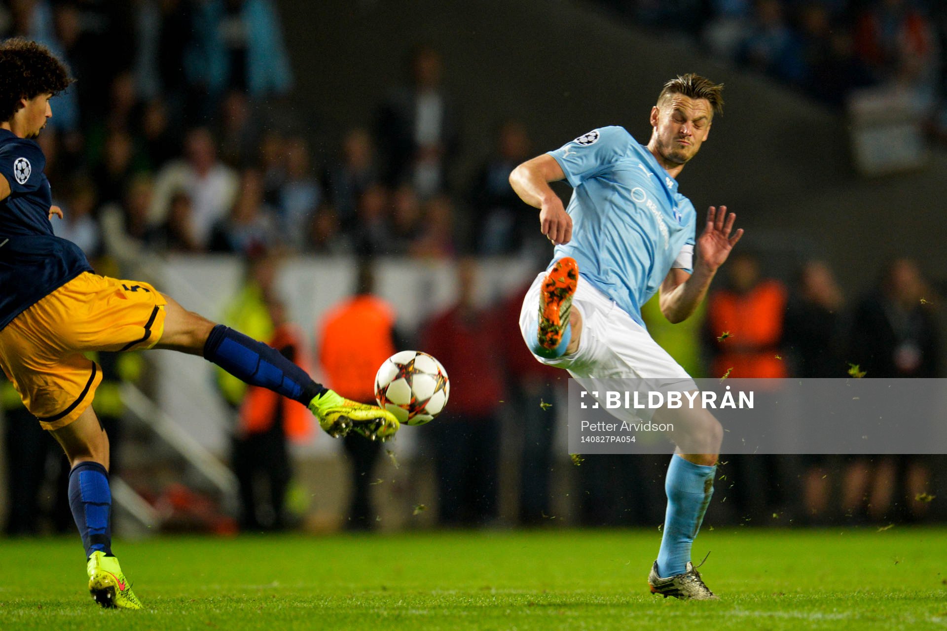 Salzburgs André Ramalho och Malmö FFs Markus Rosenberg