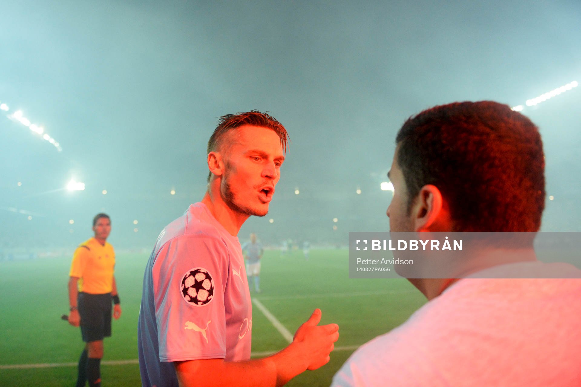 Malmö FFs Markus Rosenberg är förbannad på