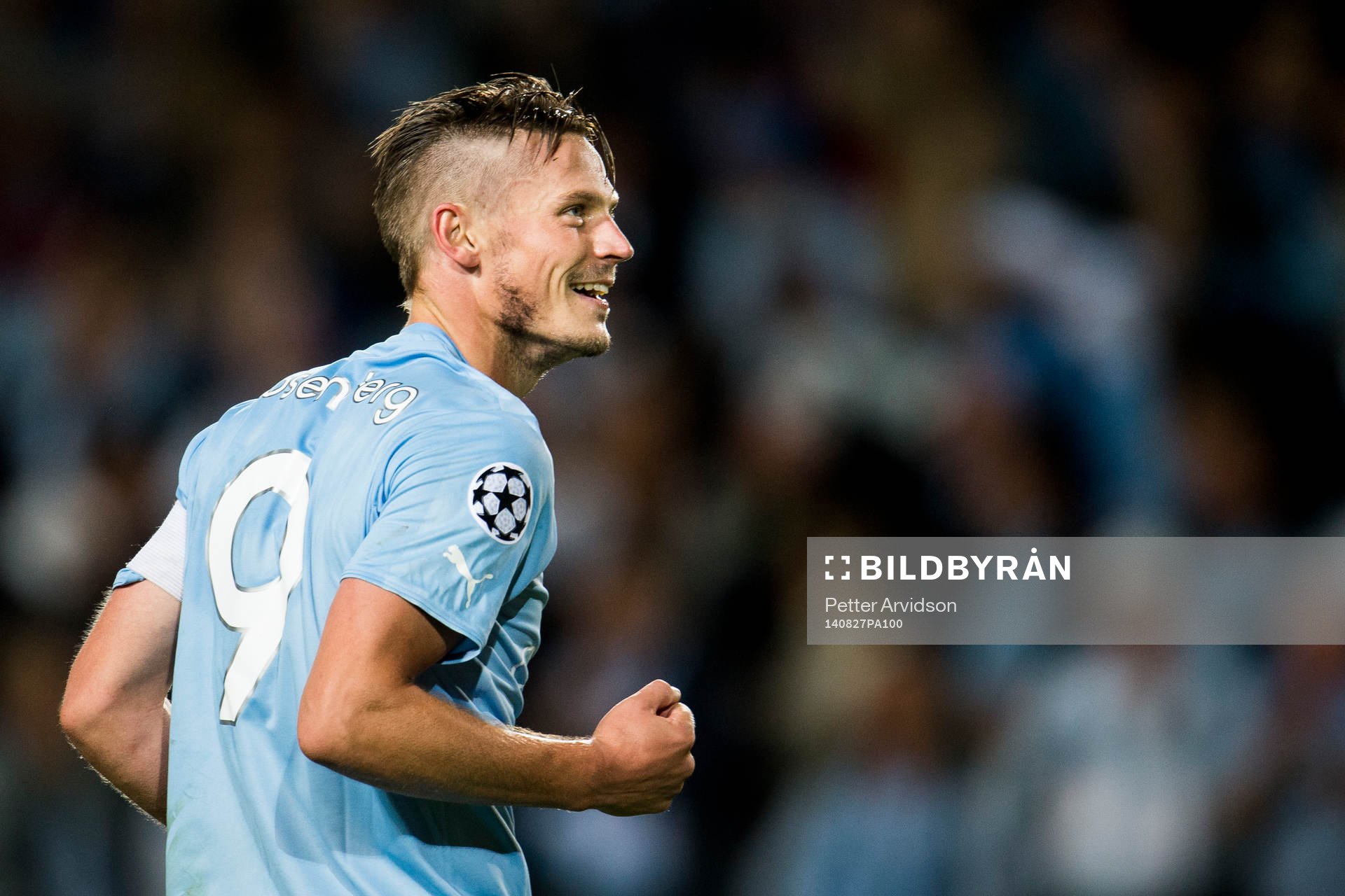 Malmö FFs Markus Rosenberg jublar