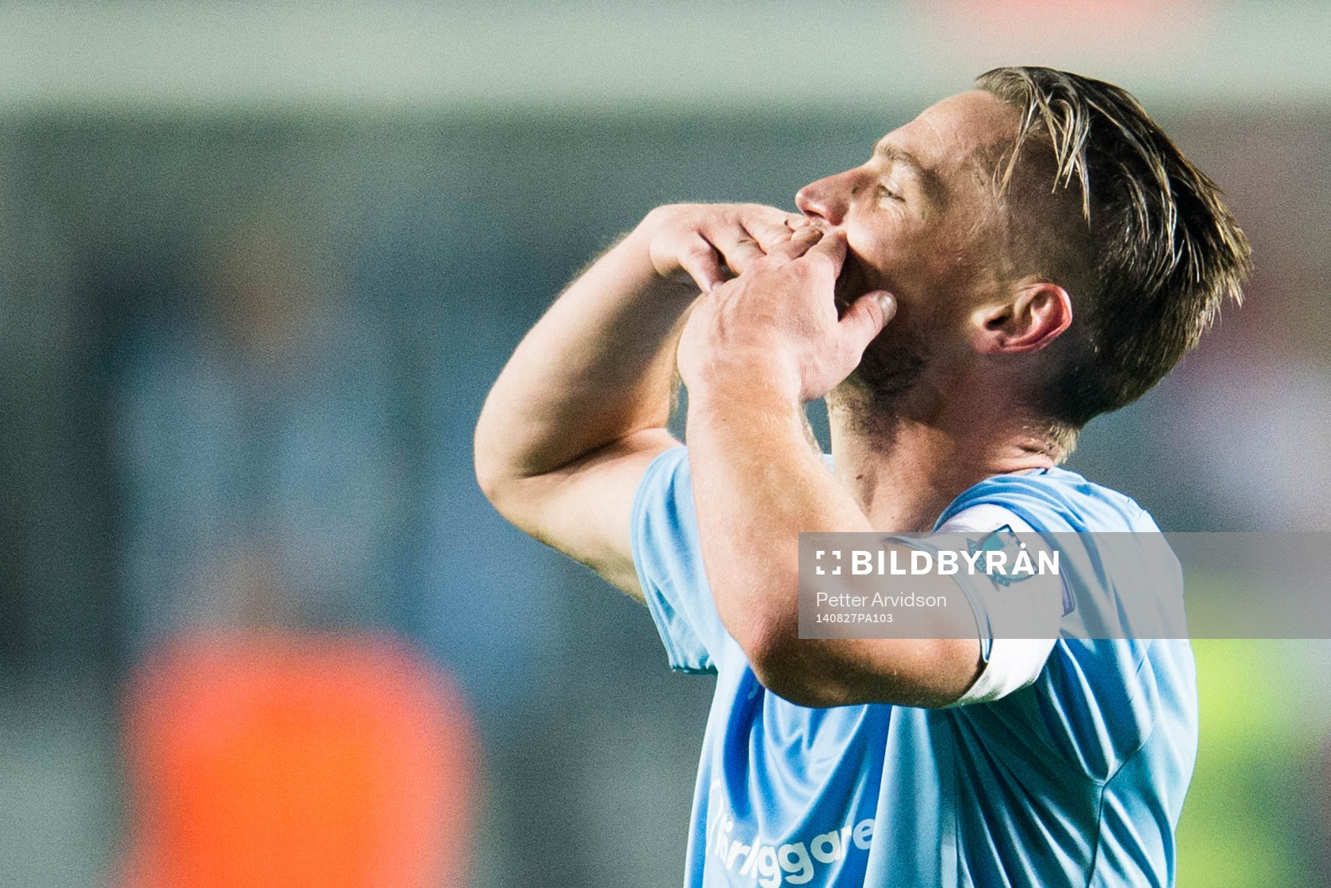 Malmö FFs Markus Rosenberg jublar