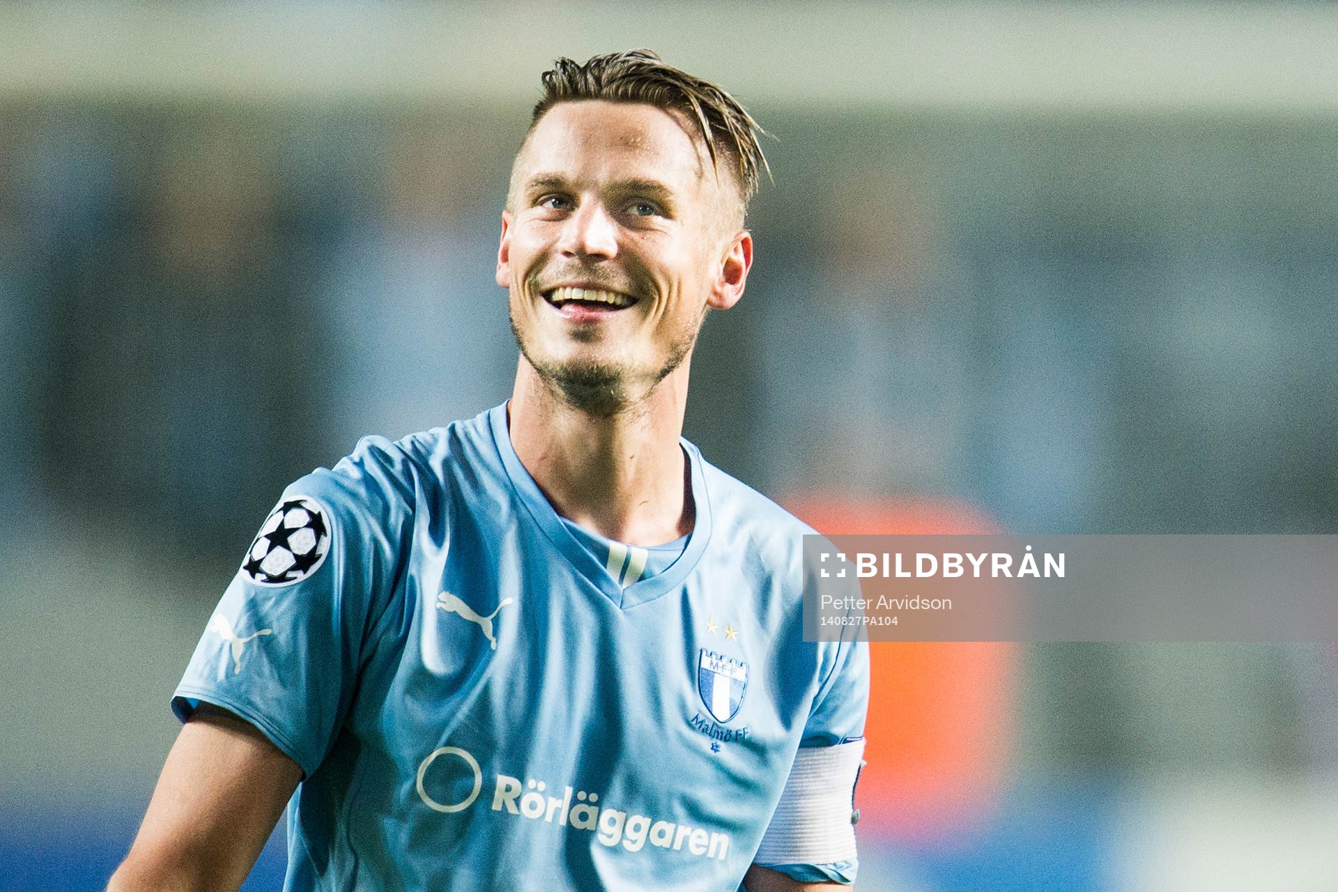 Malmö FFs Markus Rosenberg jublar