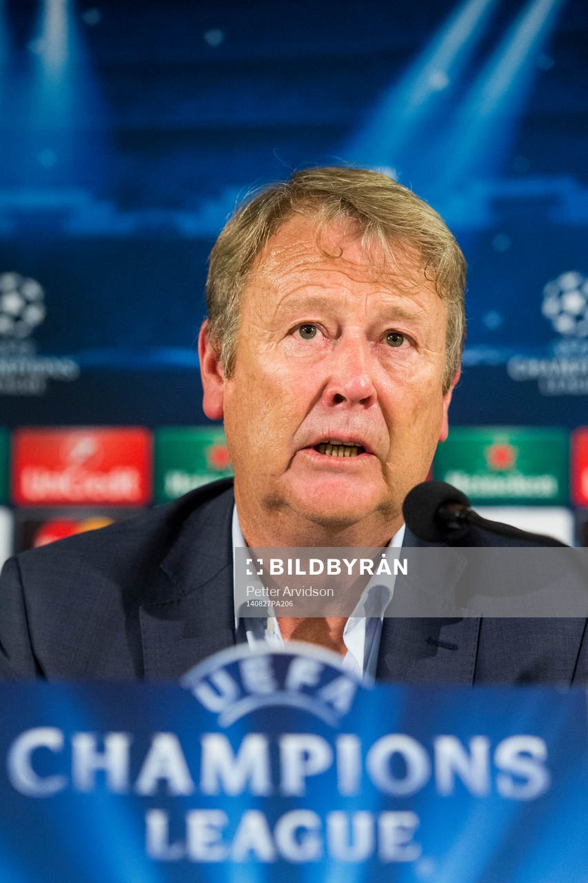 Malmö FFs tränare Åge Hareide