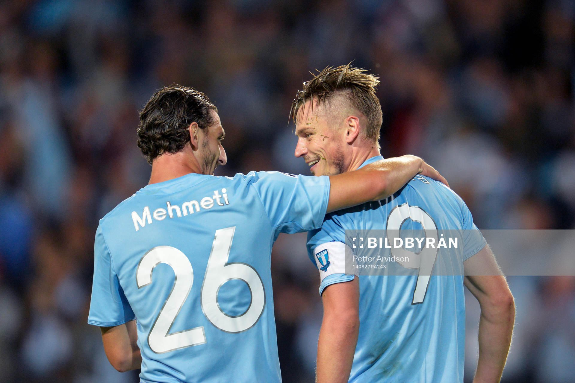 Malmö FFs Markus Rosenberg jublar