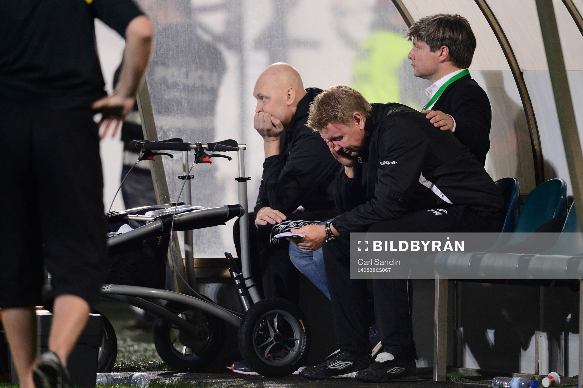 Elfsborgs manager Klas Ingesson och assisterande tränare