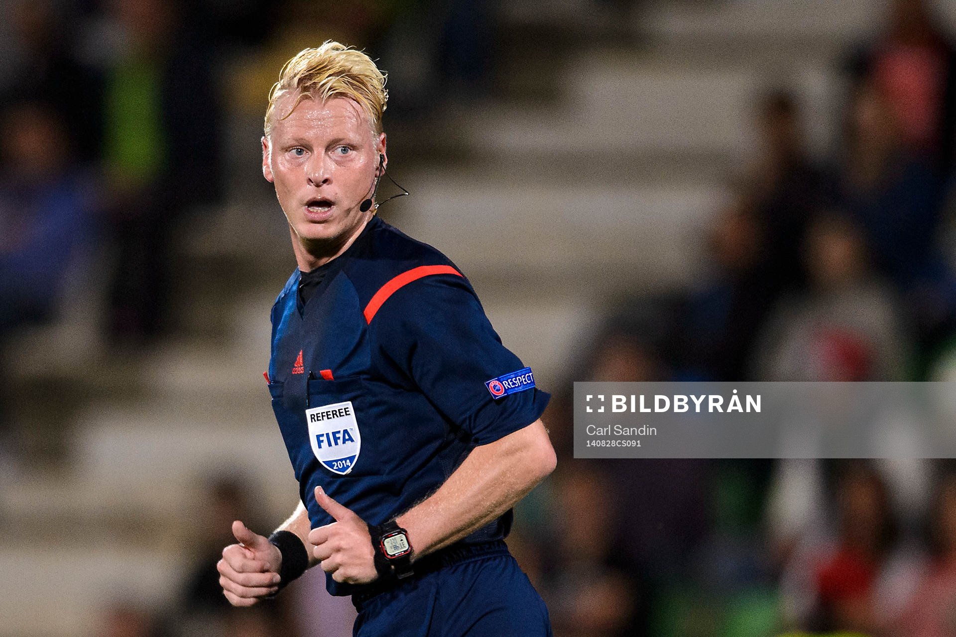 Domare Kevin Blom
