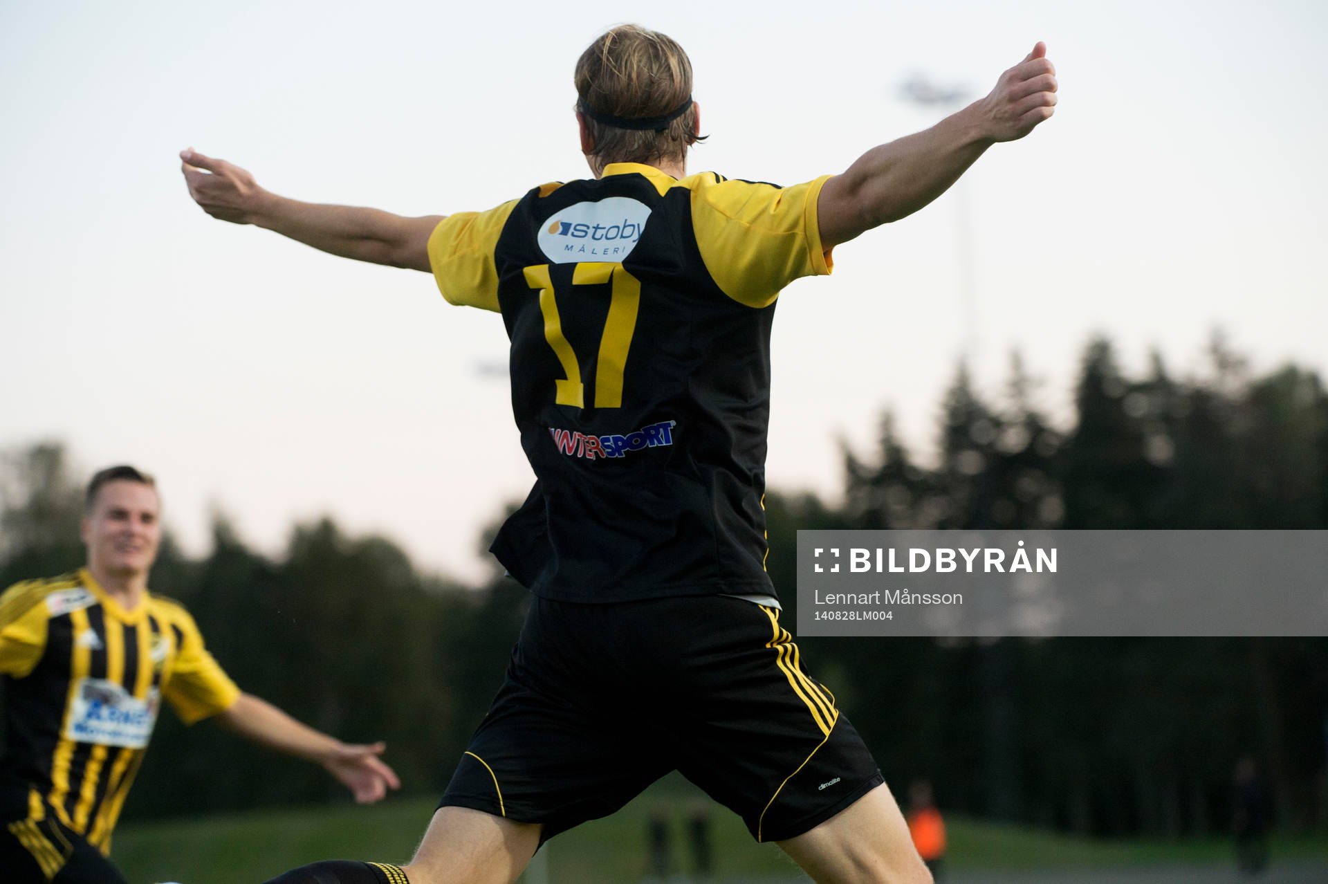 IFK Hässleholms Filip Ranmohar gjort 1-0 i matchen i