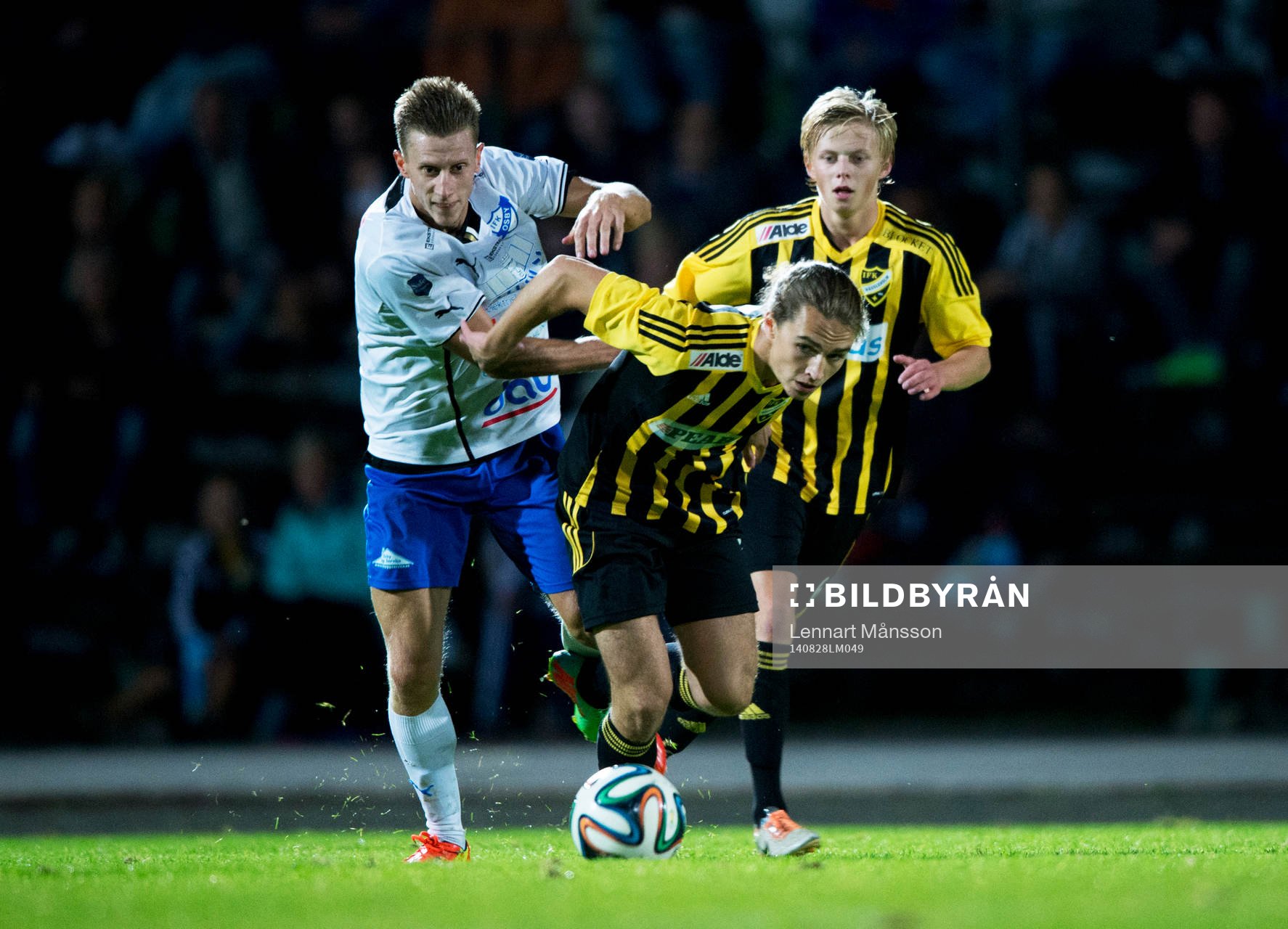 IFK Hässleholms Anton Pramberg och Philip Bengtssobn  i
