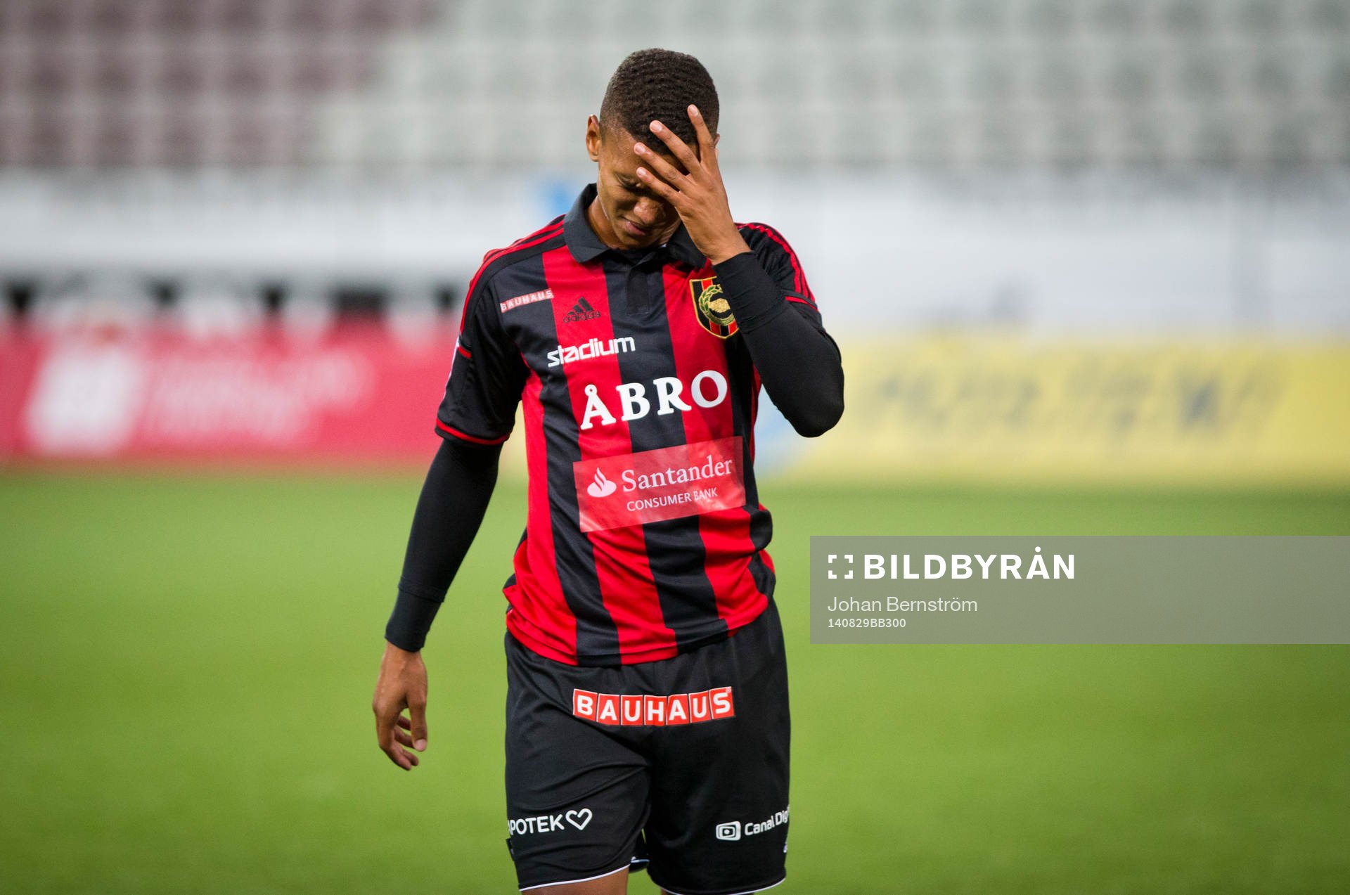 Brommapojkarnas Seth Hellberg deppar