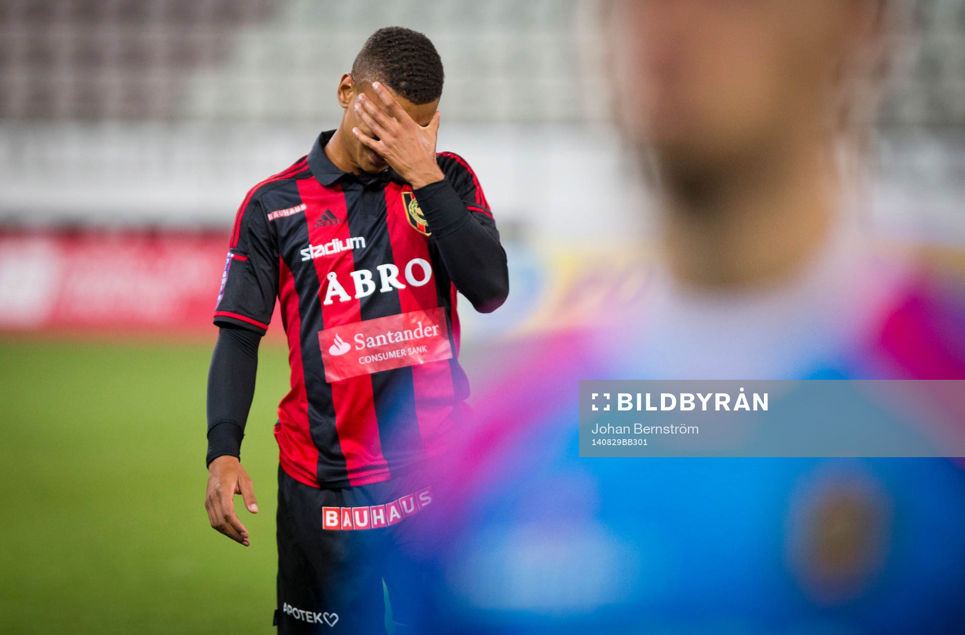 Brommapojkarnas Seth Hellberg deppar