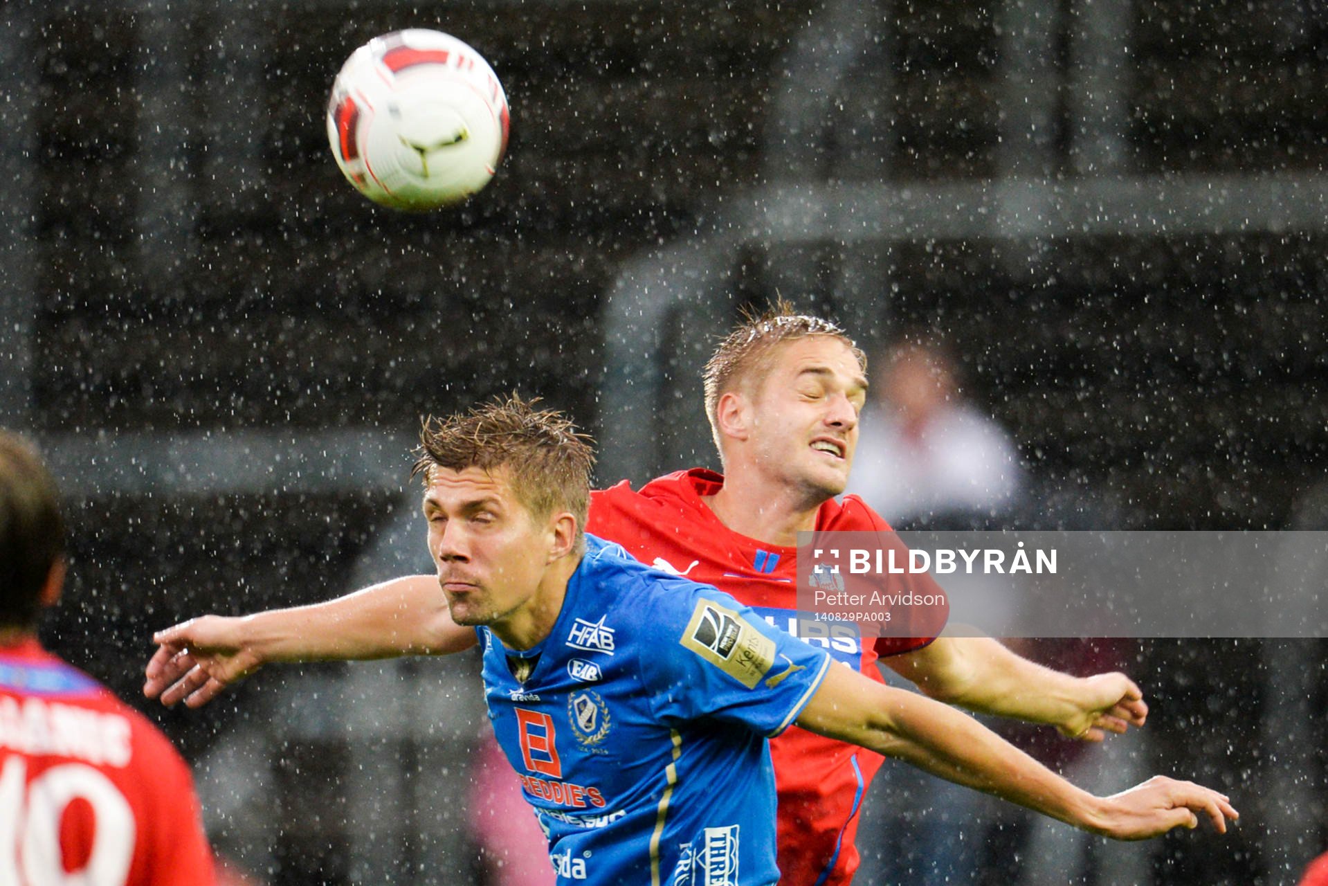 Halmstads Mikael Boman och Helsingborgs Johan Mårtensson
