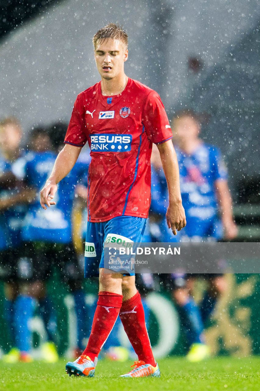 Helsingborgs Johan Mårtensson deppar