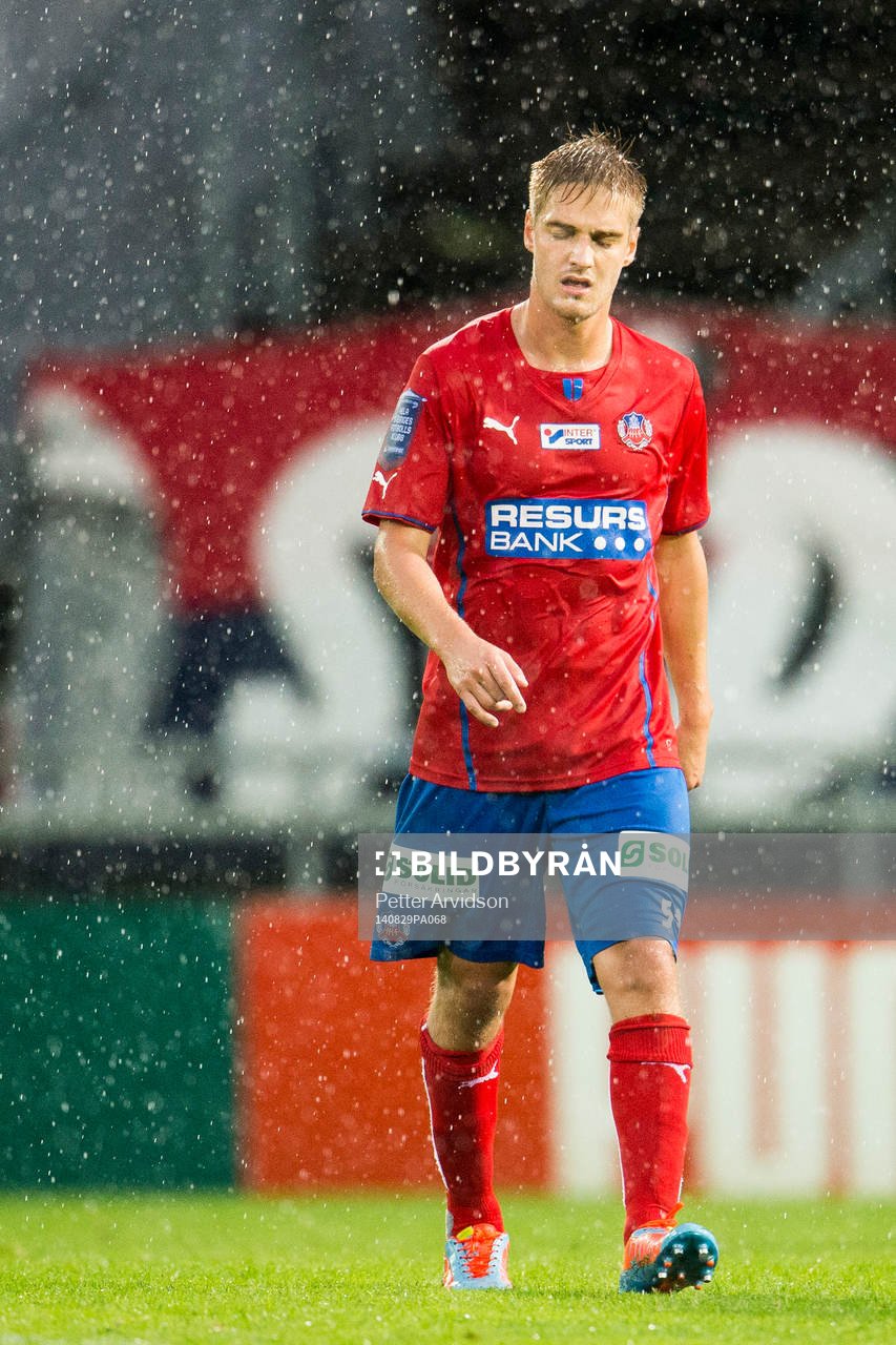 Helsingborgs Johan Mårtensson deppar