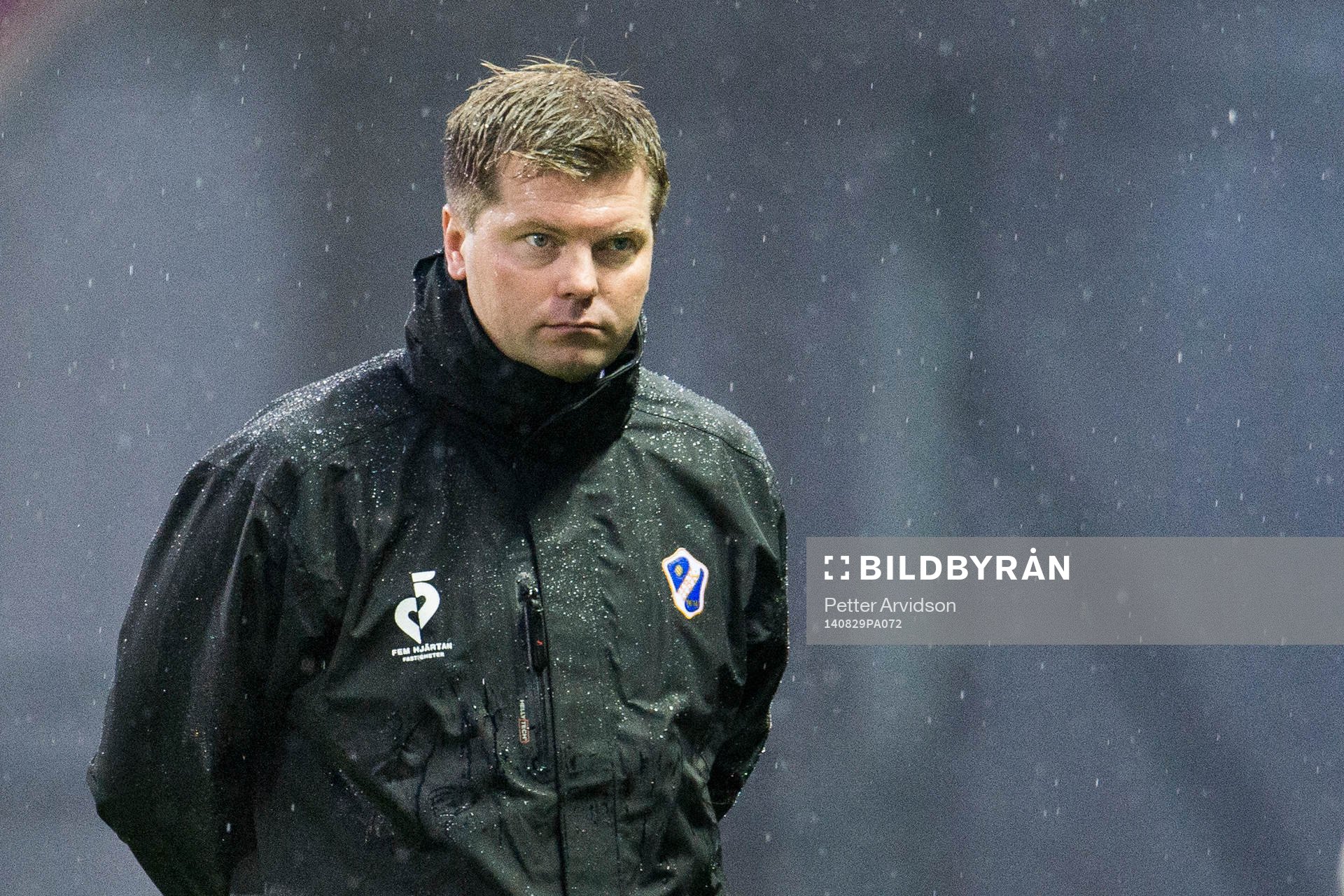 Halmstads tränare Jens Gustafsson