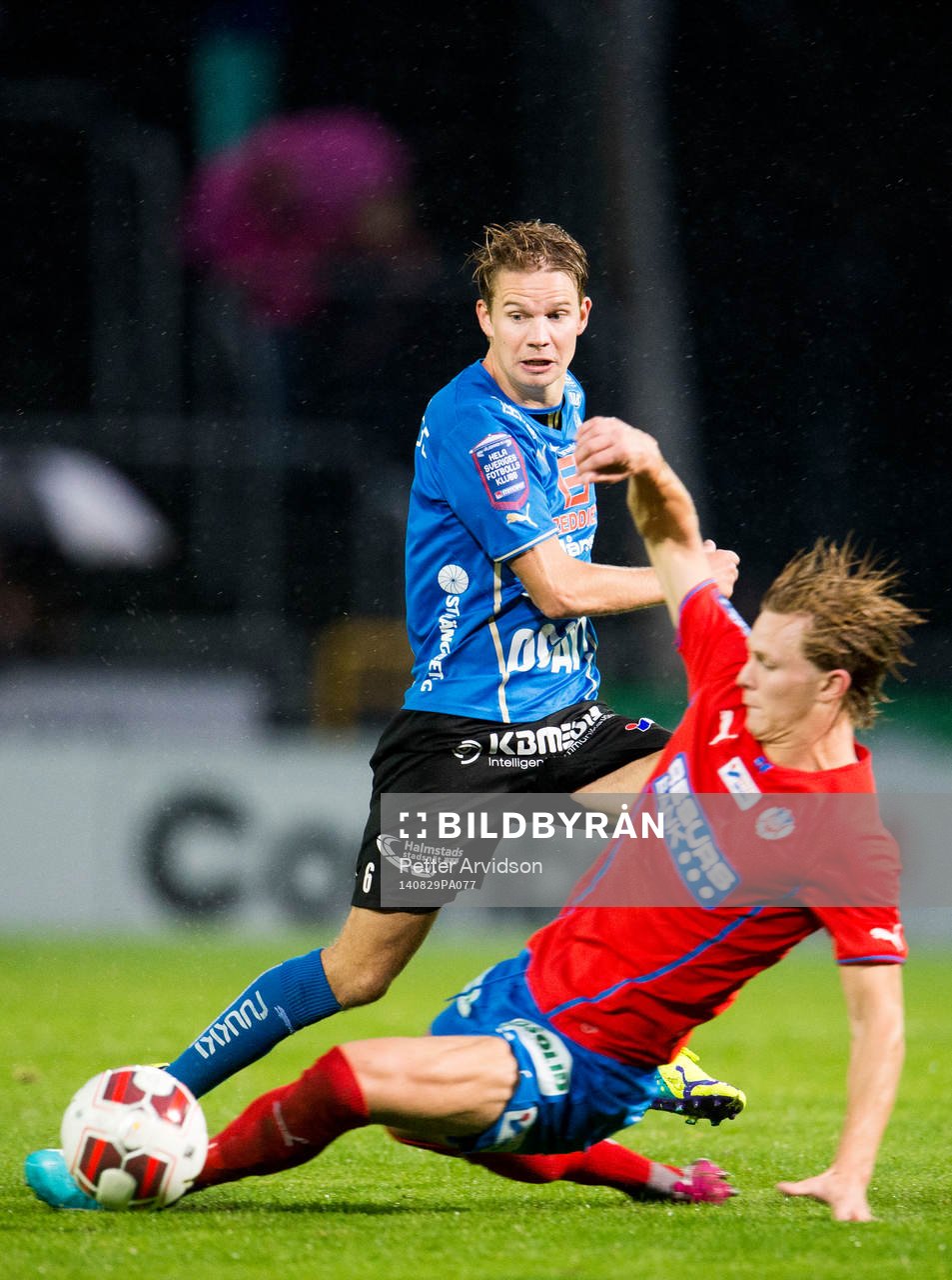 Halmstads Johan Blomberg och Emil Krafth