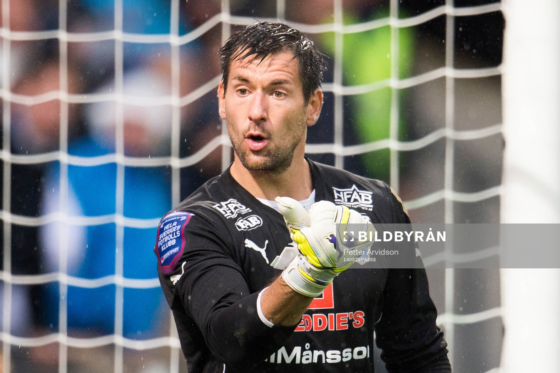 Halmstads målvakt Stojan Lukic
