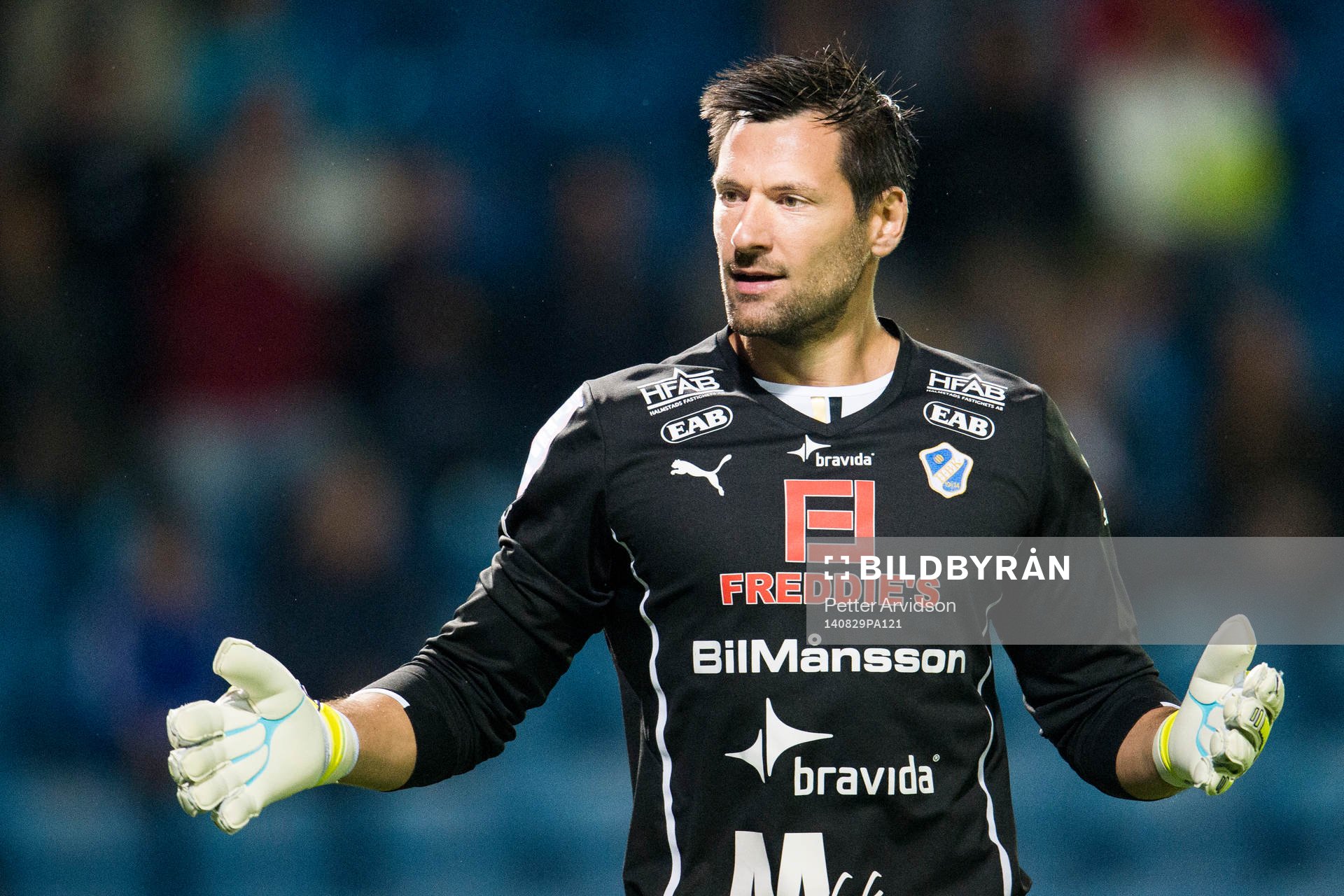 Halmstads målvakt Stojan Lukic