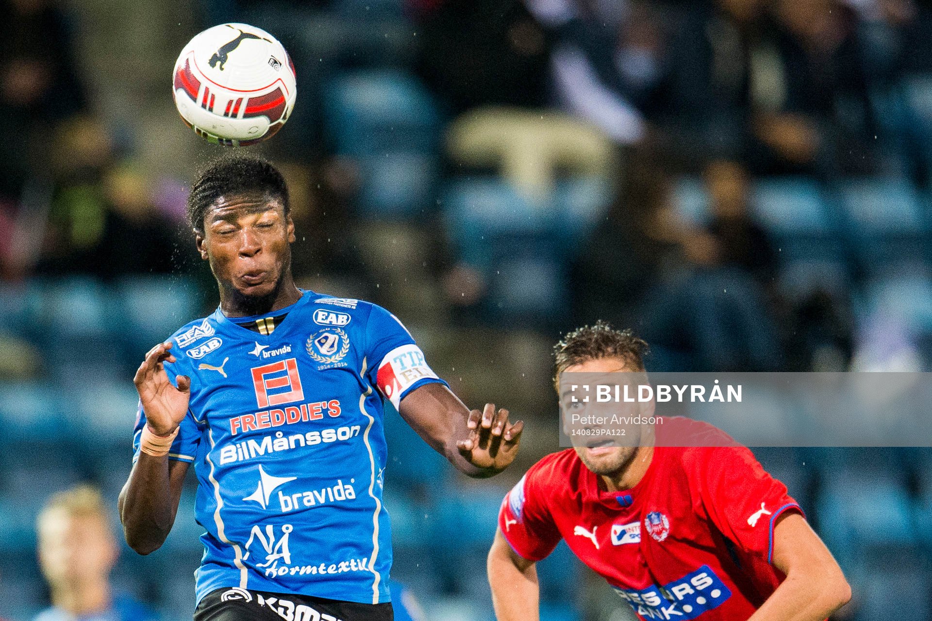 Halmstads Joseph Baffo och Helsingborgs Mikael Dahlberg
