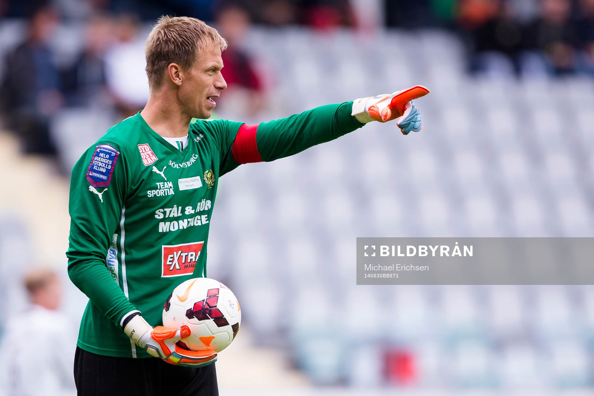 Mjällbys målvakt Mattias Asper