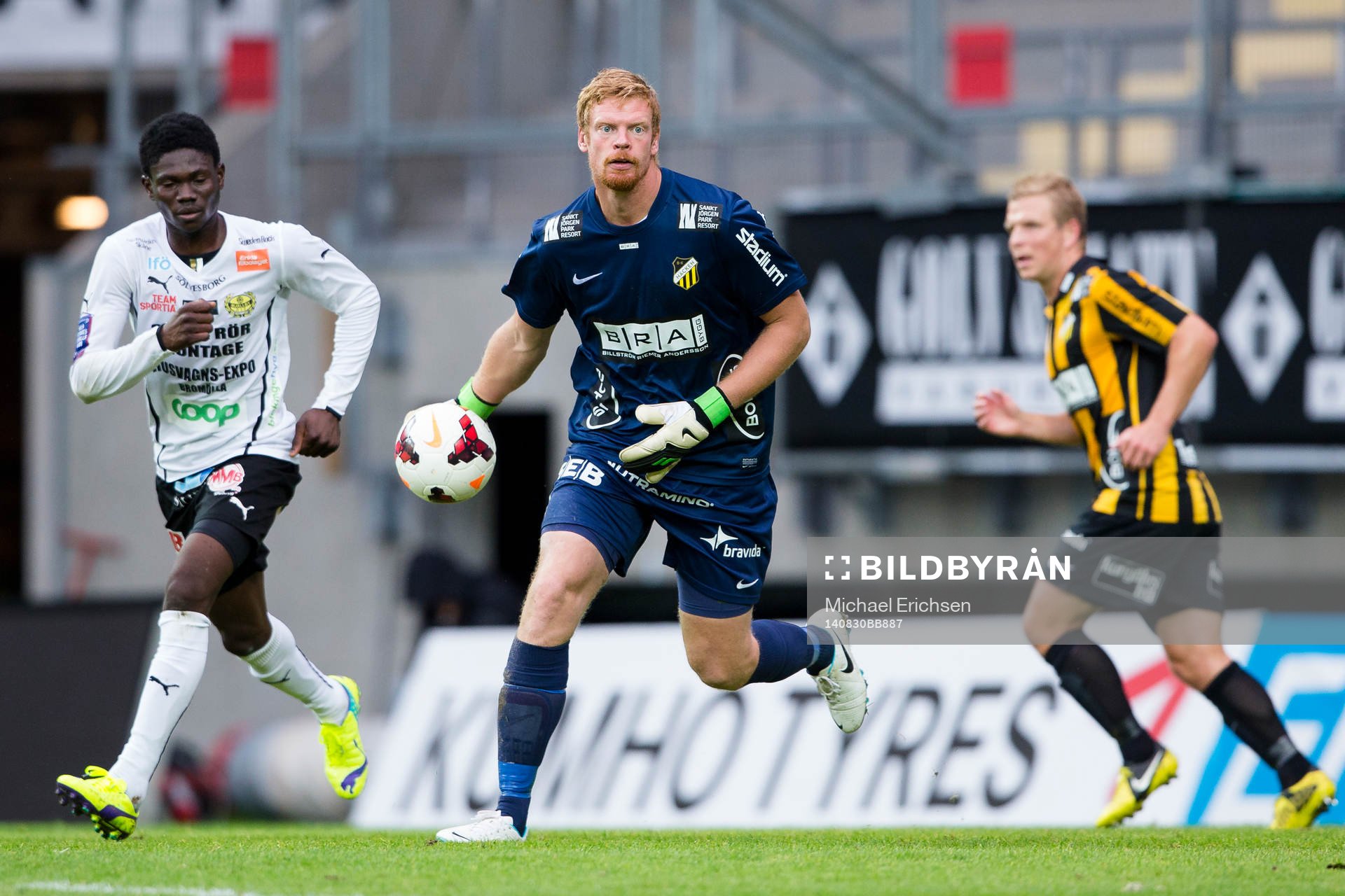 Häckens målvakt Christoffer Källqvist