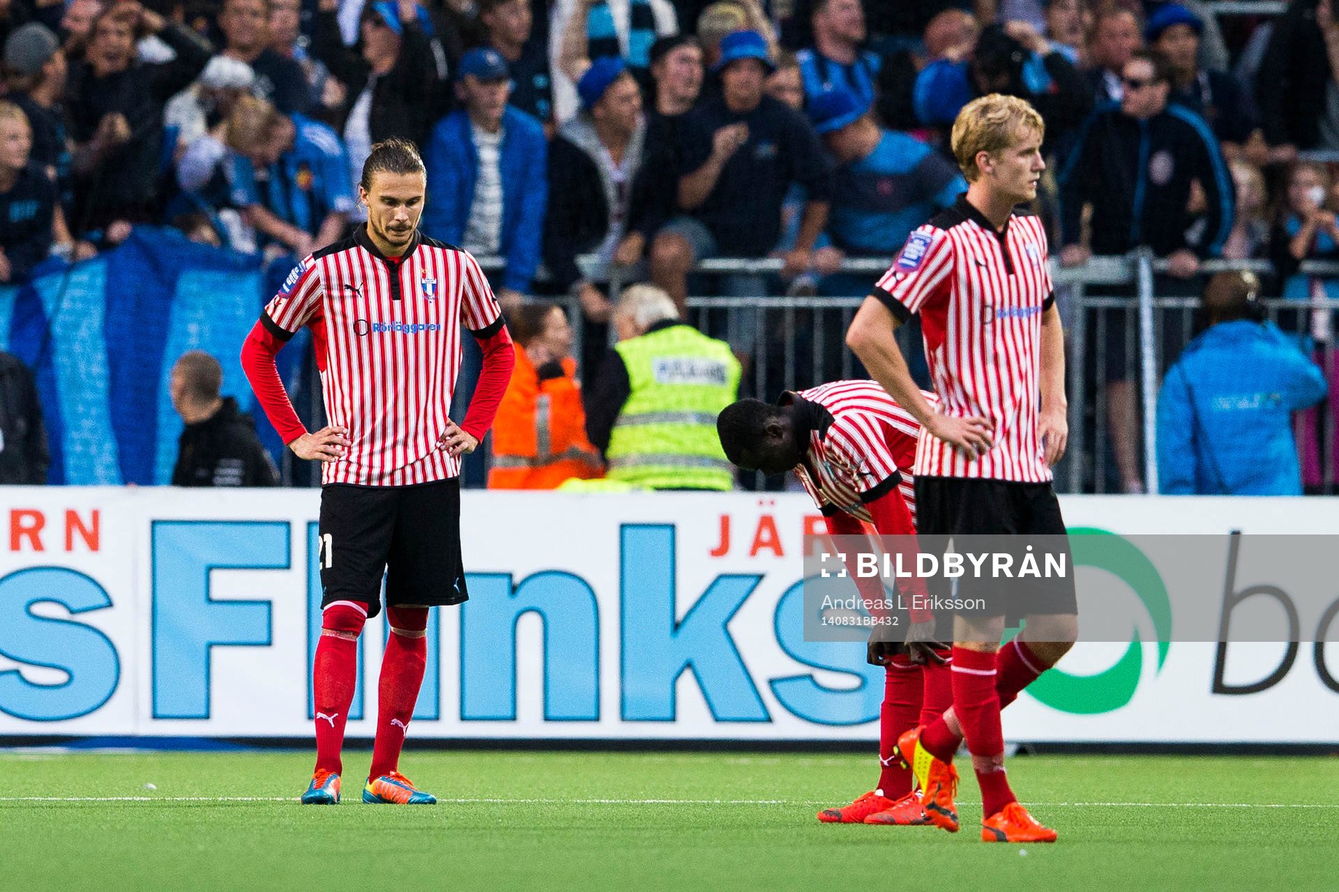 Malmö FFs Erik Johansson deppar