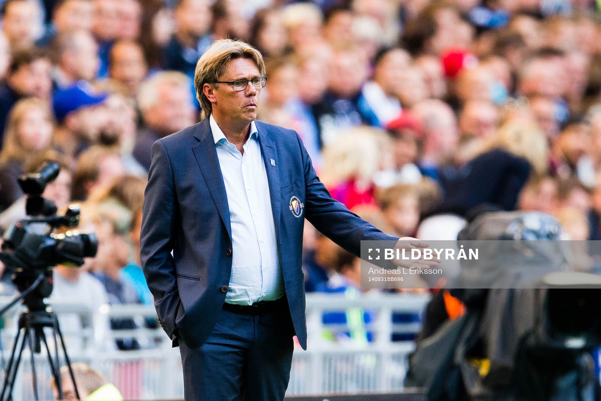 Djurgårdens tränare Per Olsson