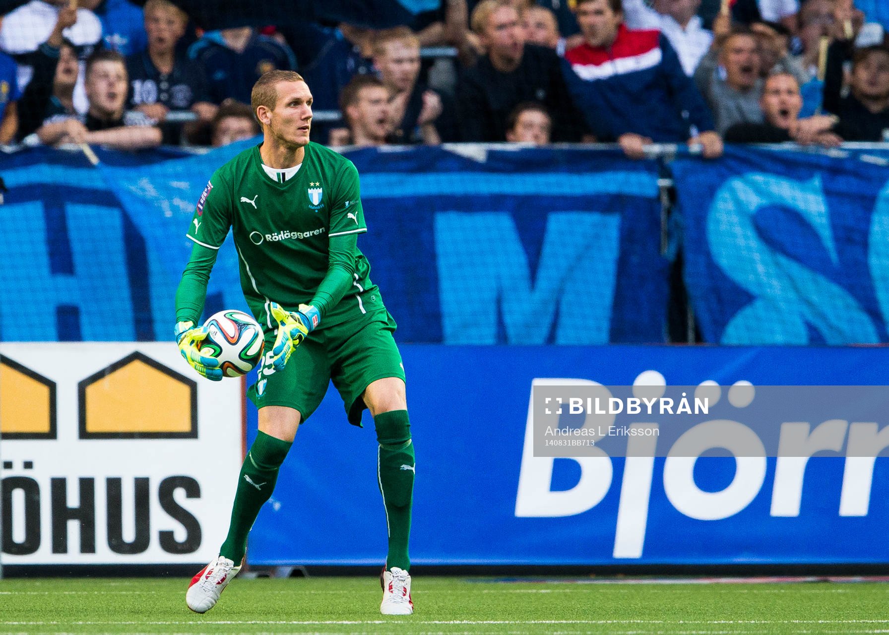 Malmö FFs målvakt Robin Olsen