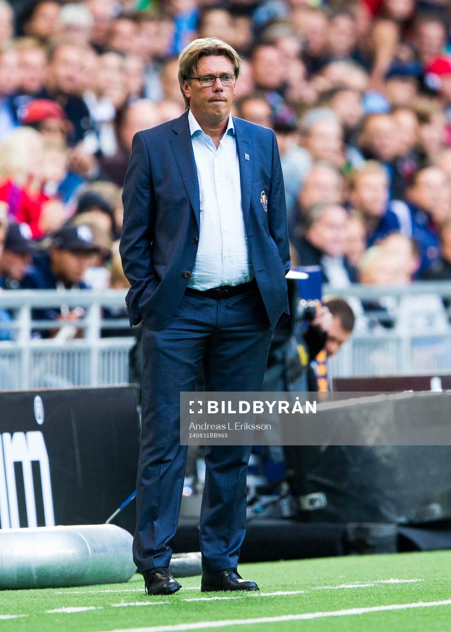 Djurgårdens tränare Per Olsson