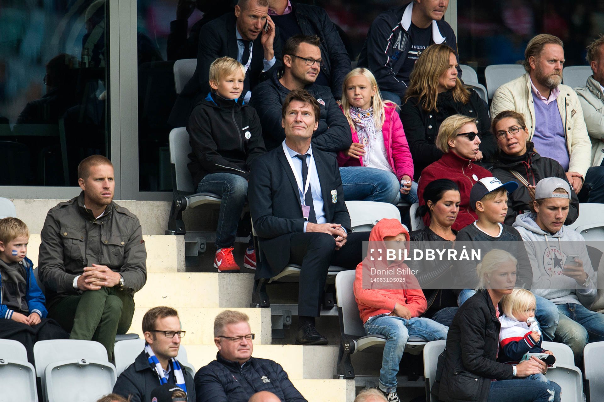 IFK Göteborgs klubbdirektör Martin Kurzwelly på läktaren