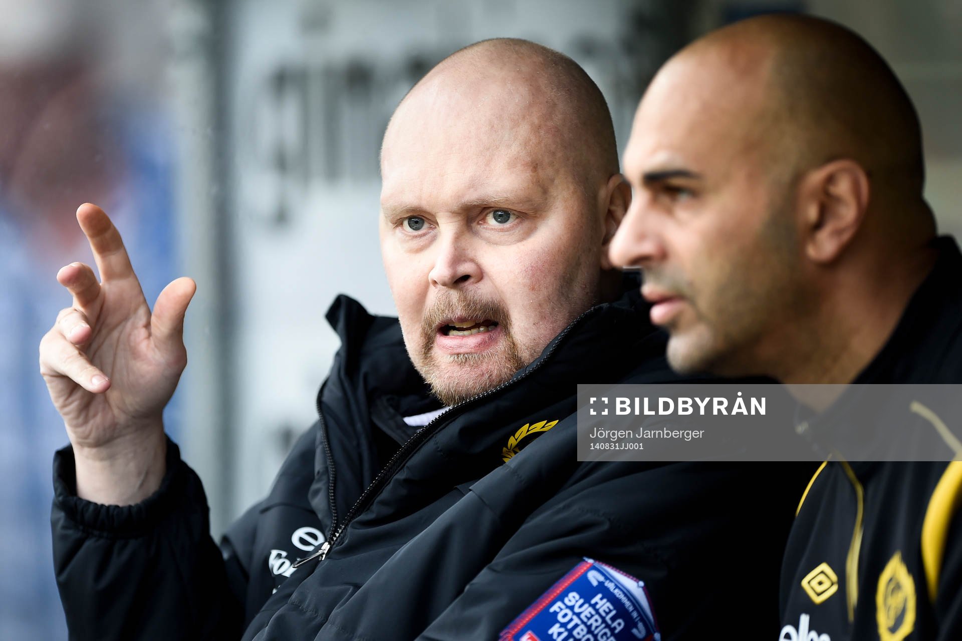 Elfsborgs manager Klas Ingesson och tränare Jan Mian