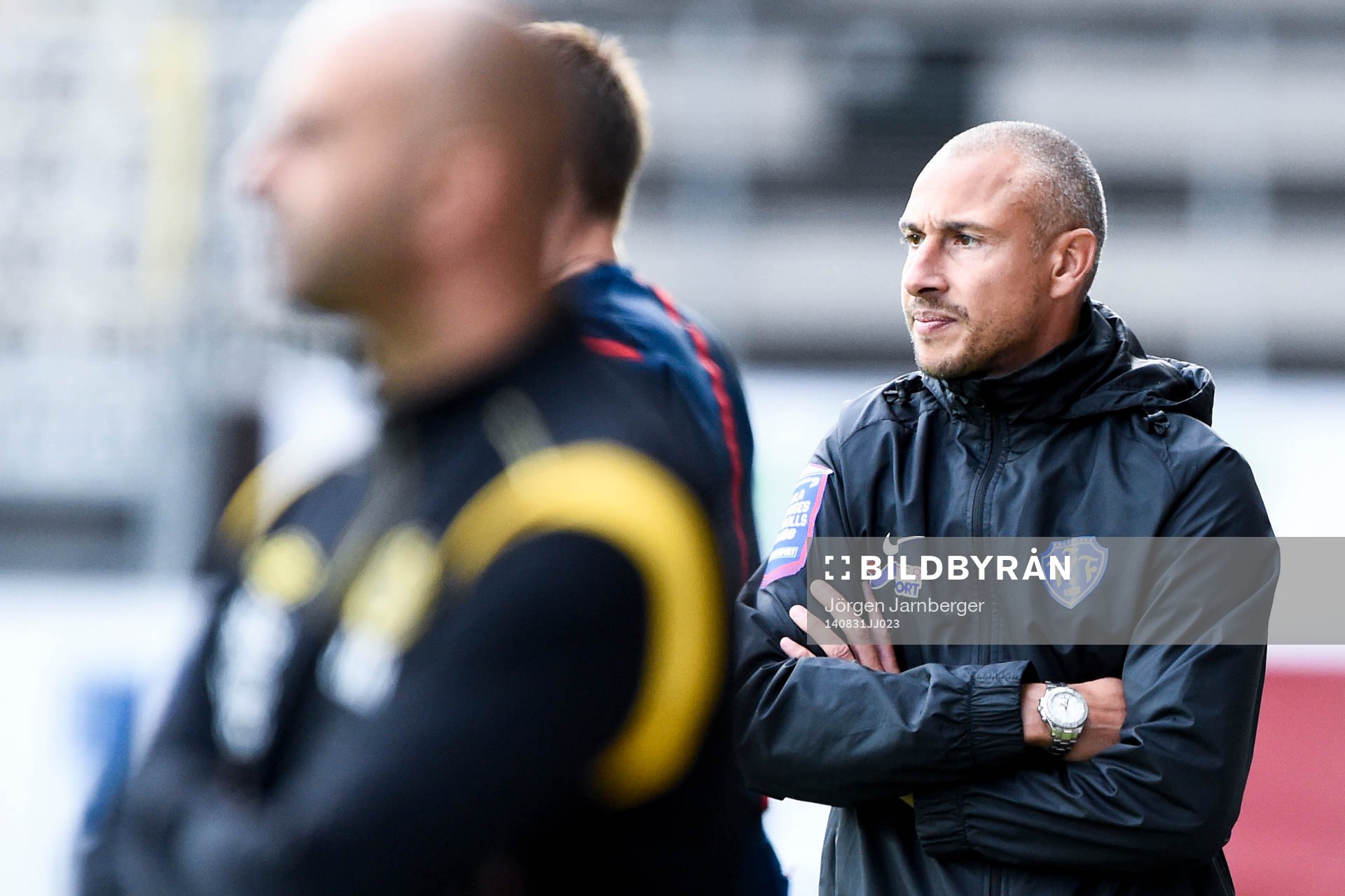 Falkenbergs tränare Henrik Larsson
