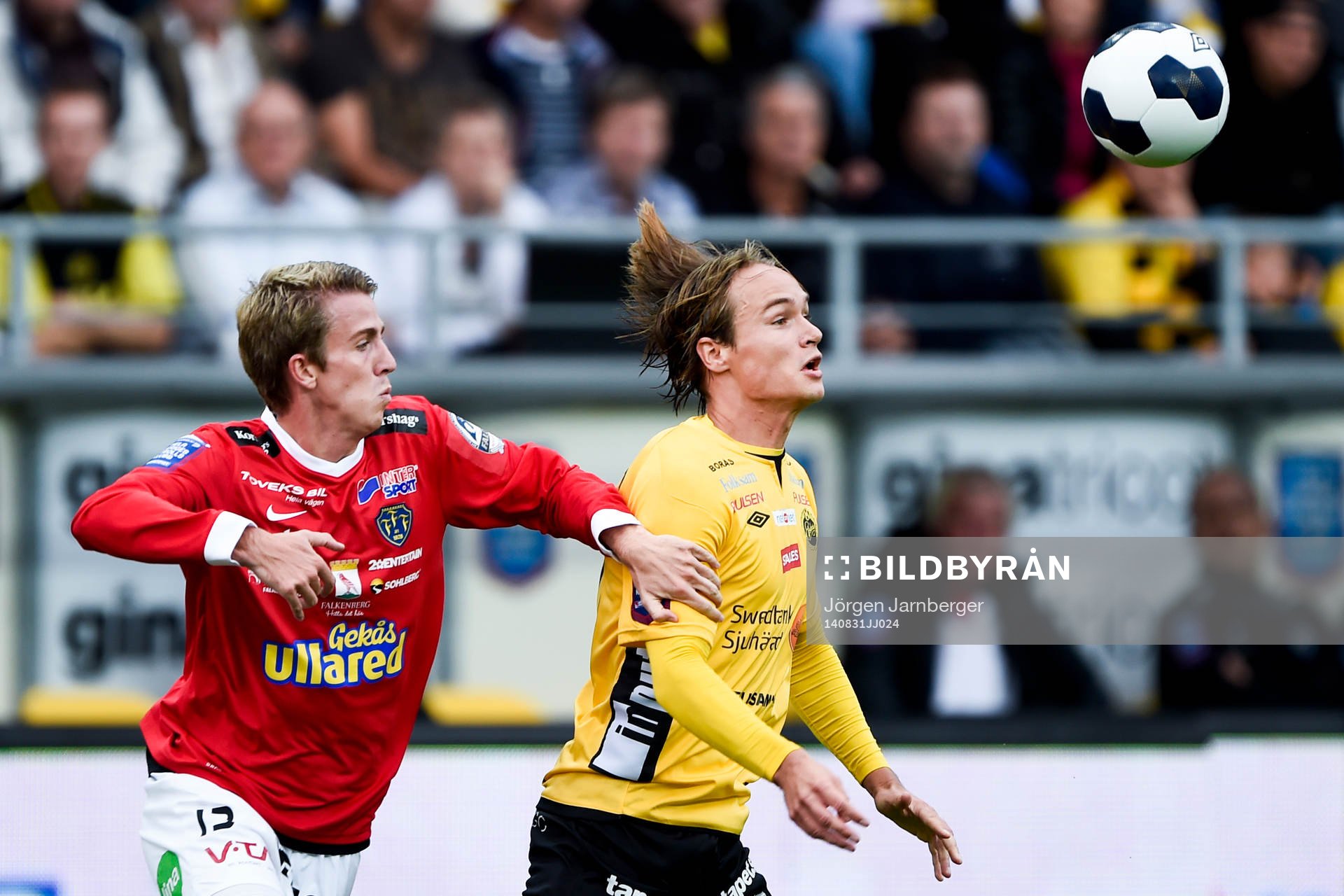 Falkenbergs Adam Eriksson och Elfsborgs Viktor Prodell