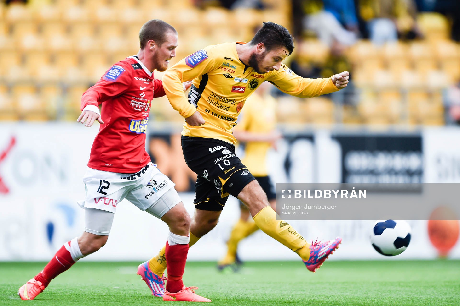 Falkenbergs Christoffer Carlsson och Elfsborgs Mikkel