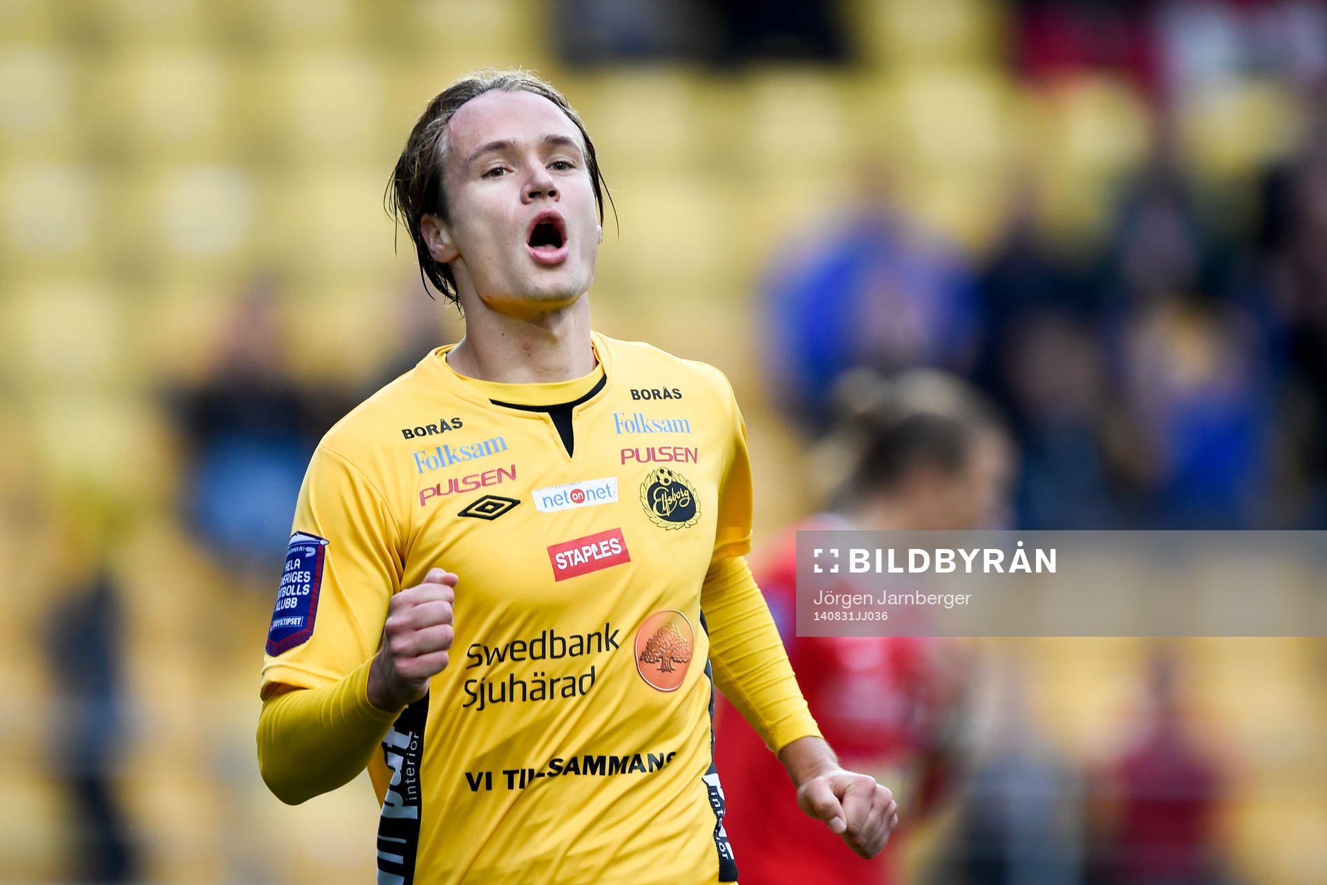 Elfsborgs Viktor Prodell jublar
