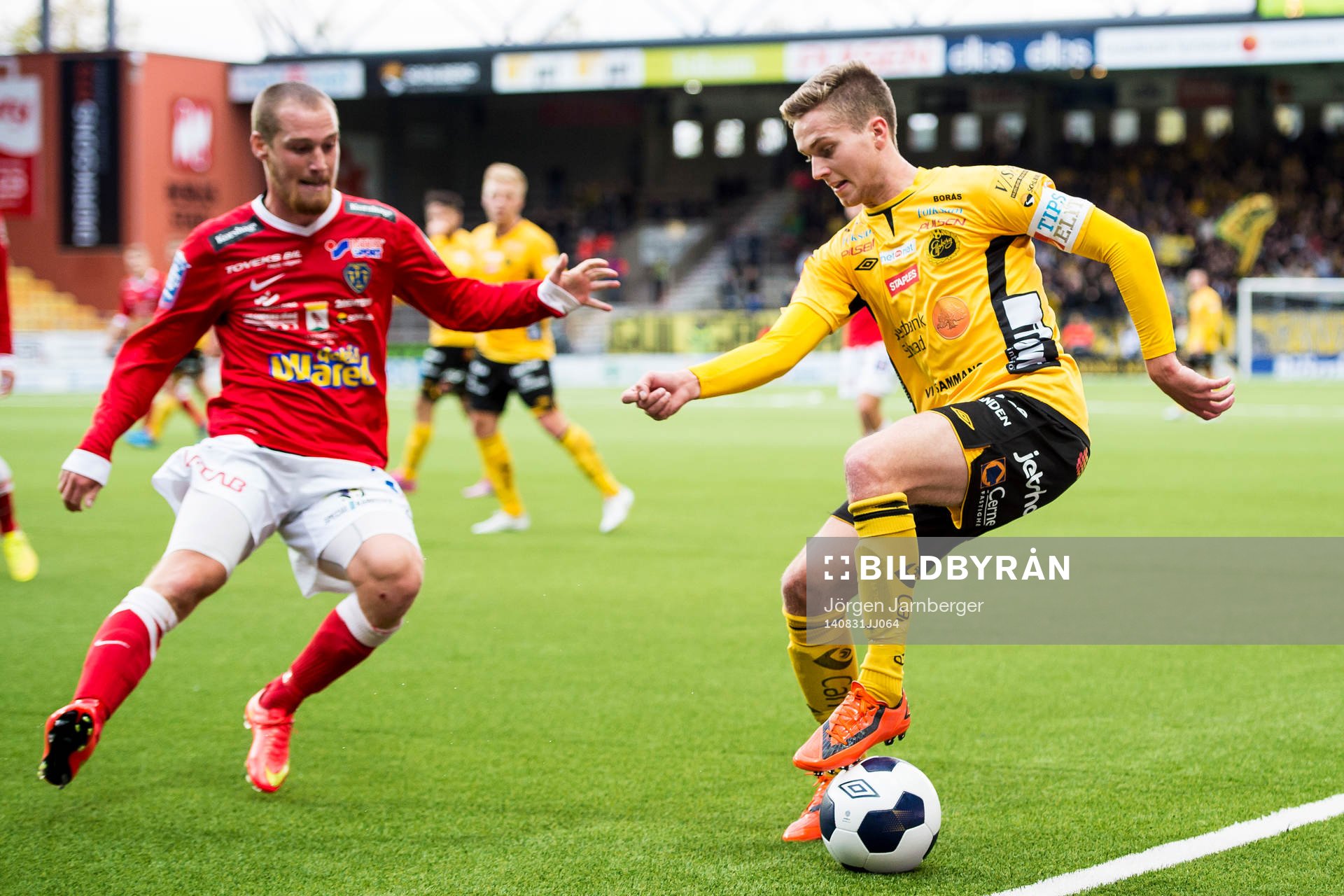Elfsborgs Adam Lundqvist och Falkenbergs Christoffer