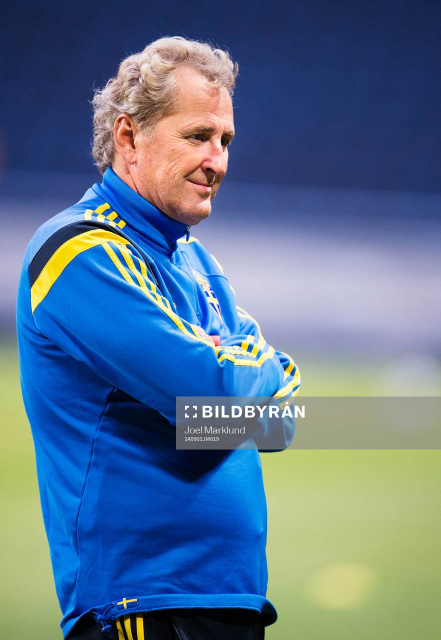 Förbundskapten Erik Hamrén
