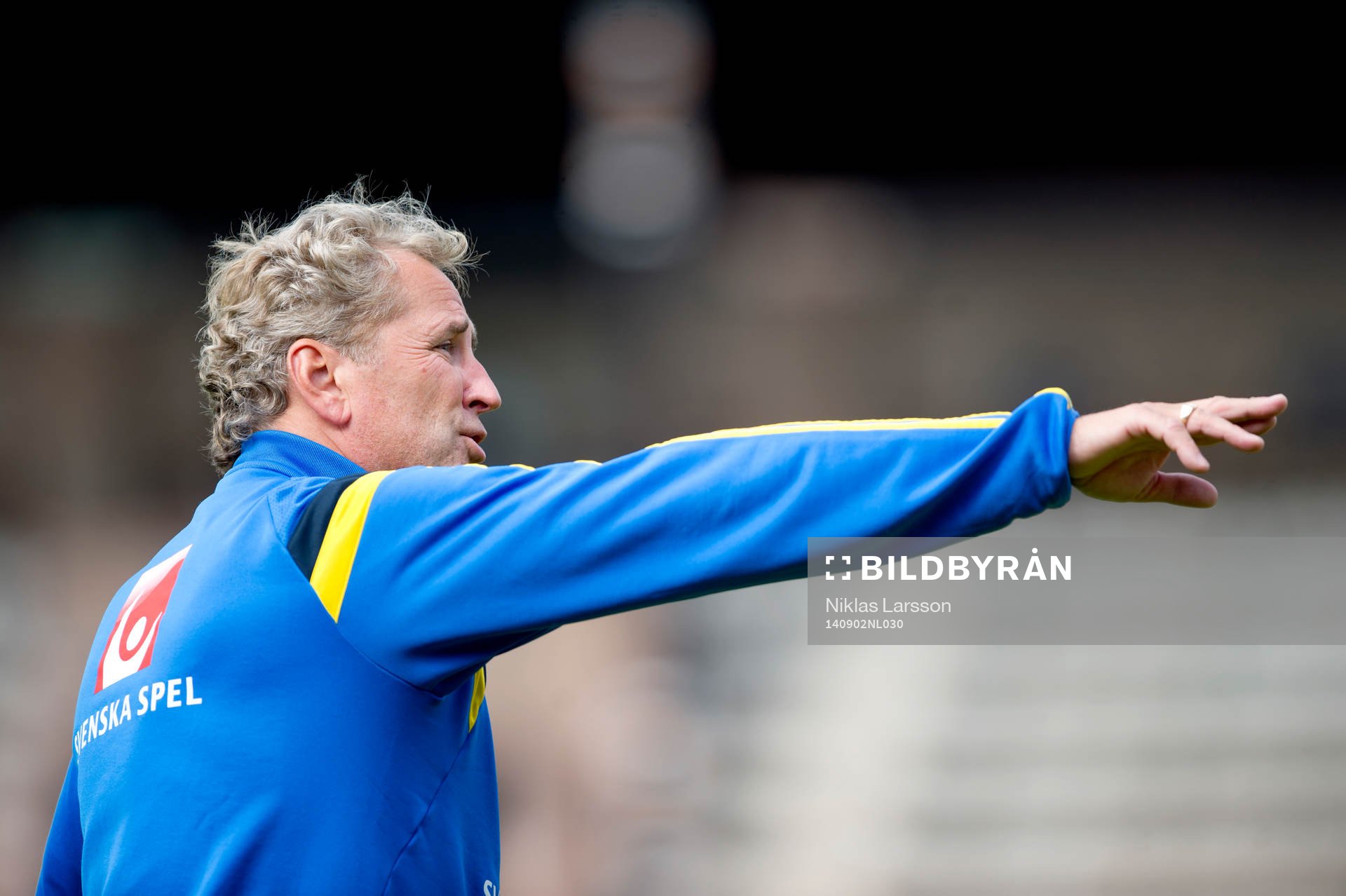 Sveriges förbundskapten Erik Hamrén