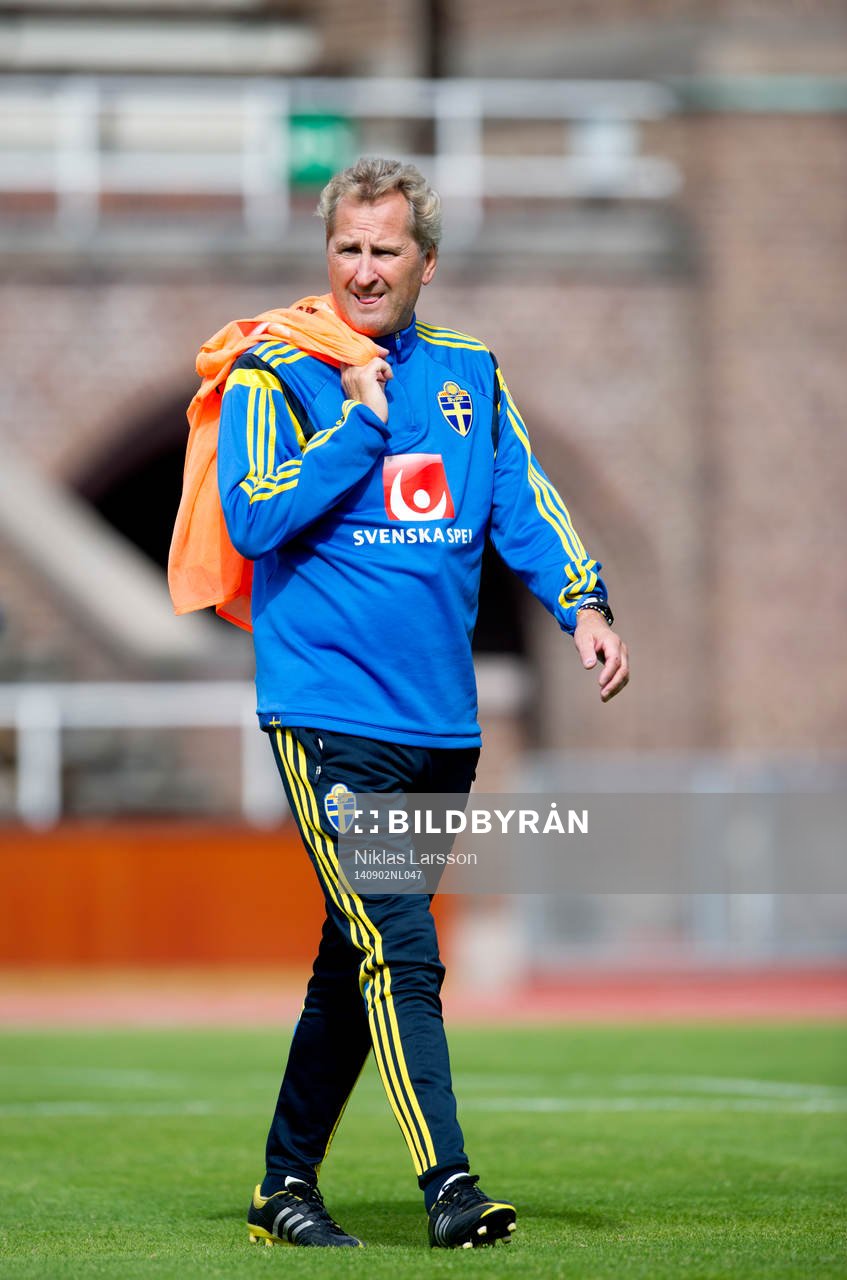 Sveriges förbundskapten Erik Hamrén