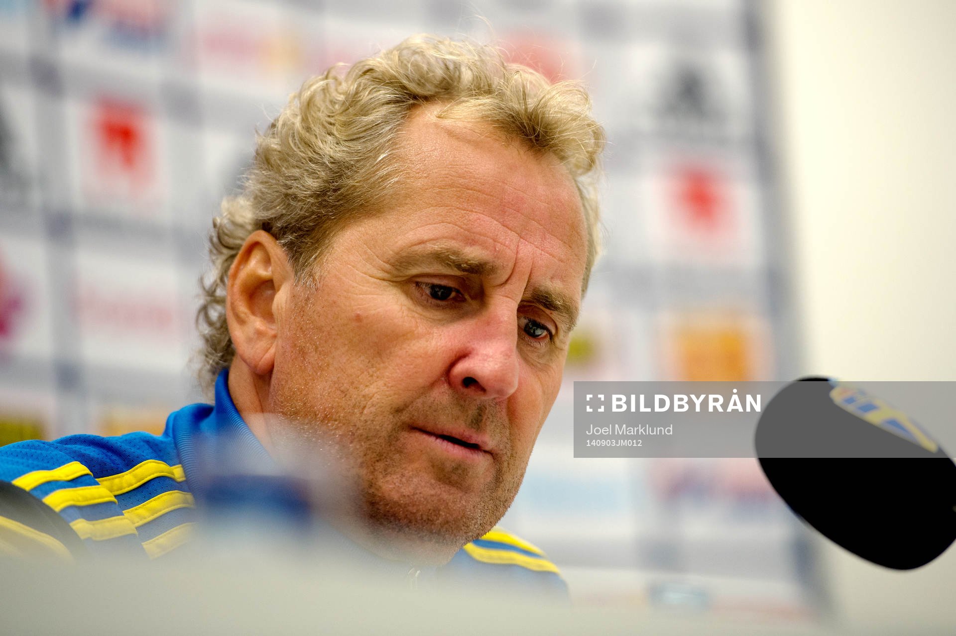 Sveriges förbundskapten Erik Hamrén