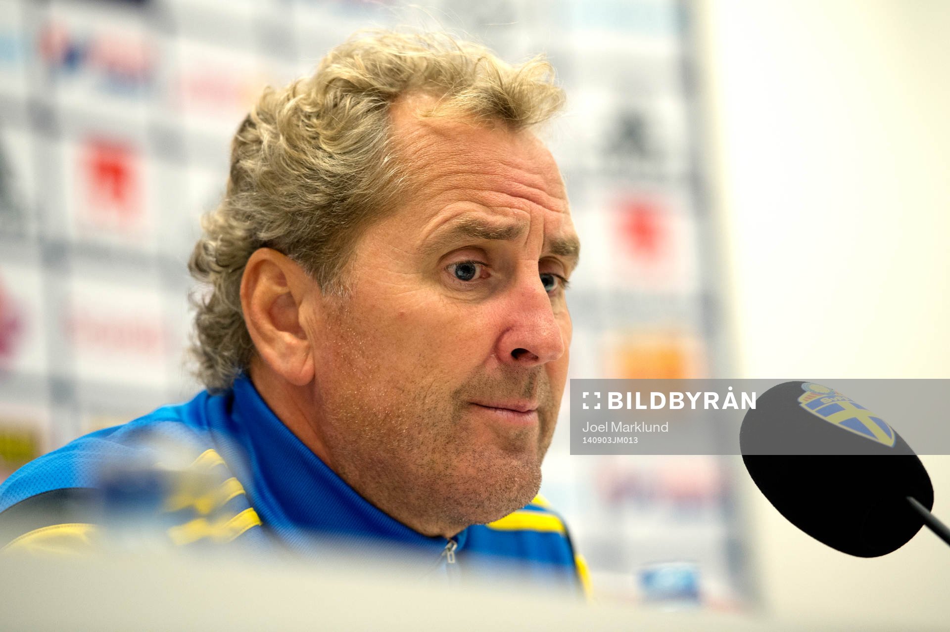 Sveriges förbundskapten Erik Hamrén