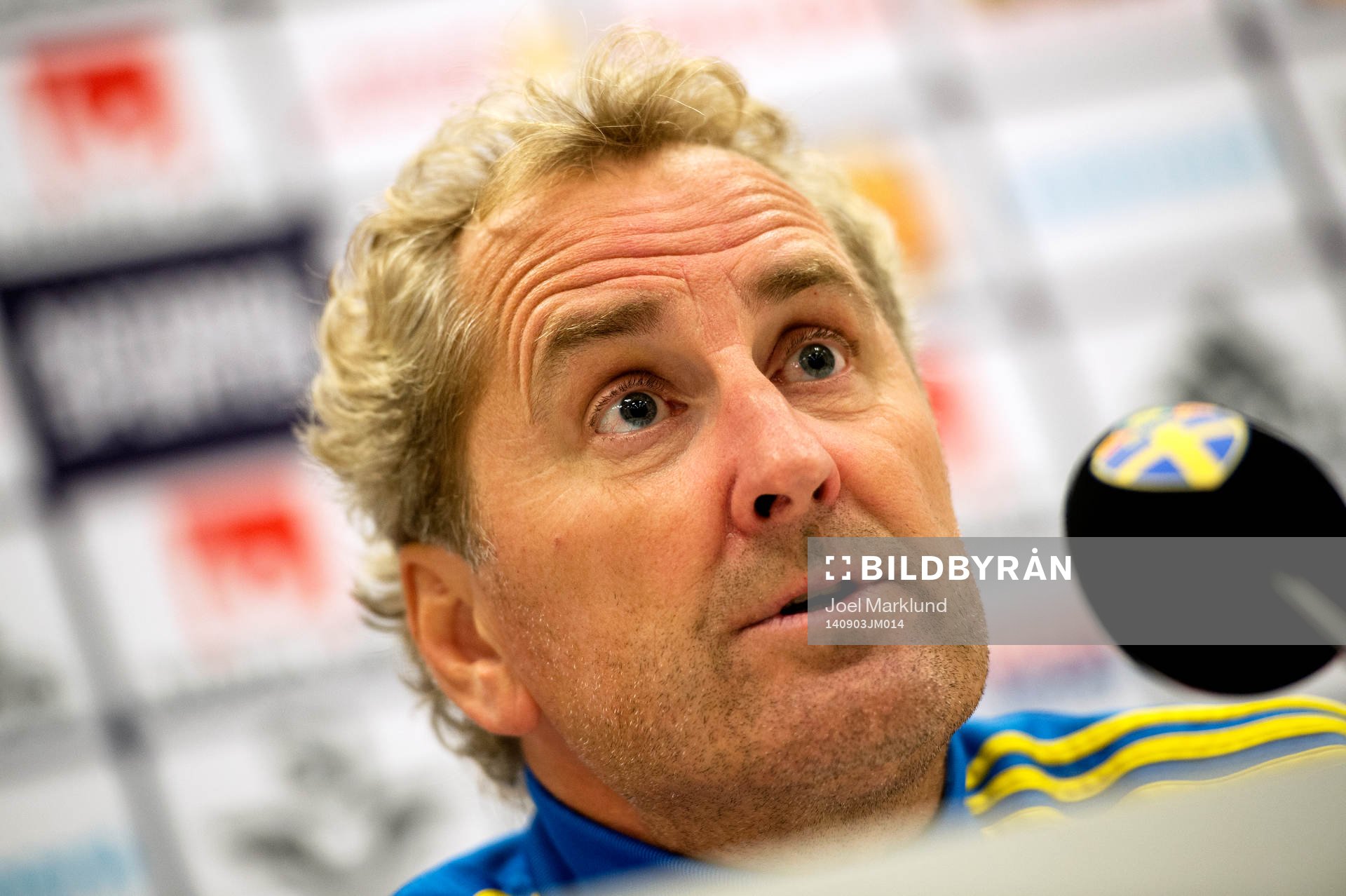 Sveriges förbundskapten Erik Hamrén