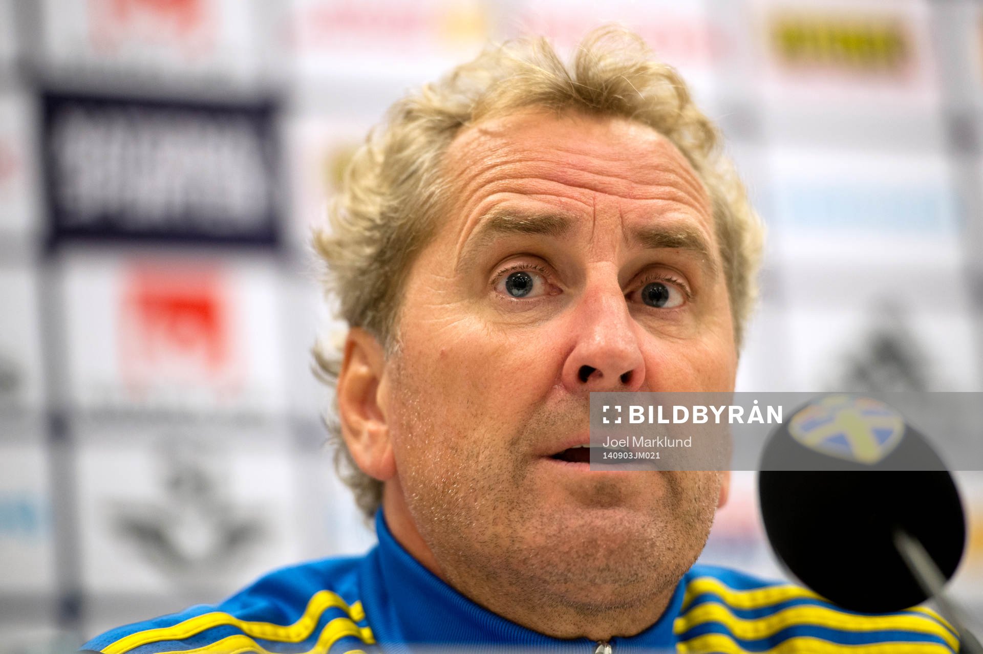 Sveriges förbundskapten Erik Hamrén