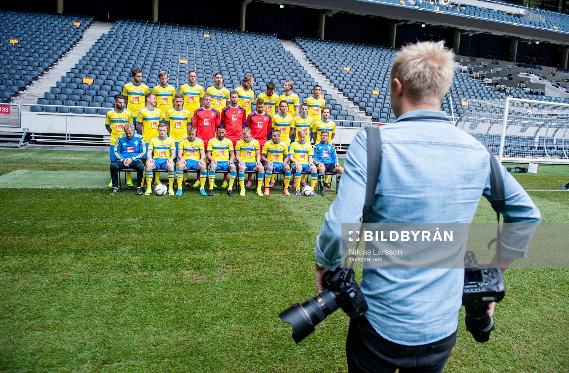 Bildbyråns fotograf Joel Marklund